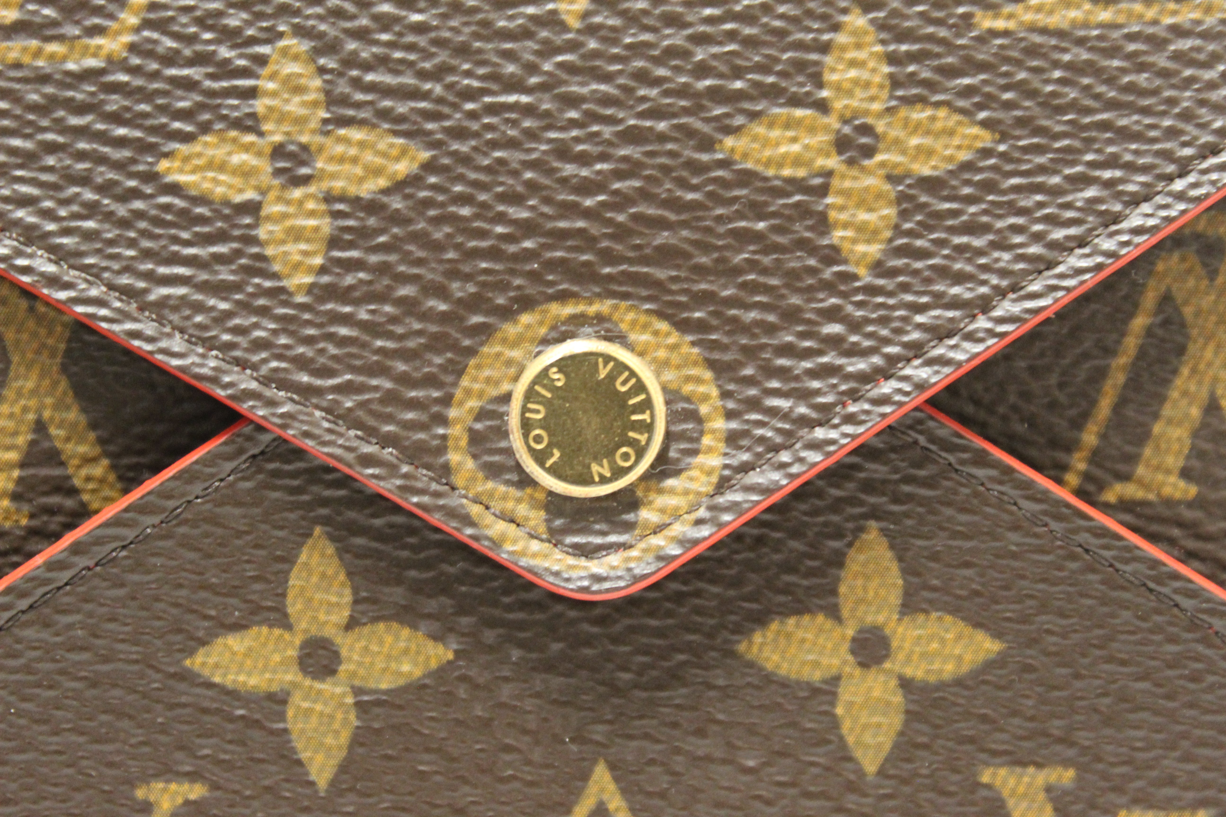 Authentic Louis Vuitton Classic Monogram Kirigami Pochette Medium Size