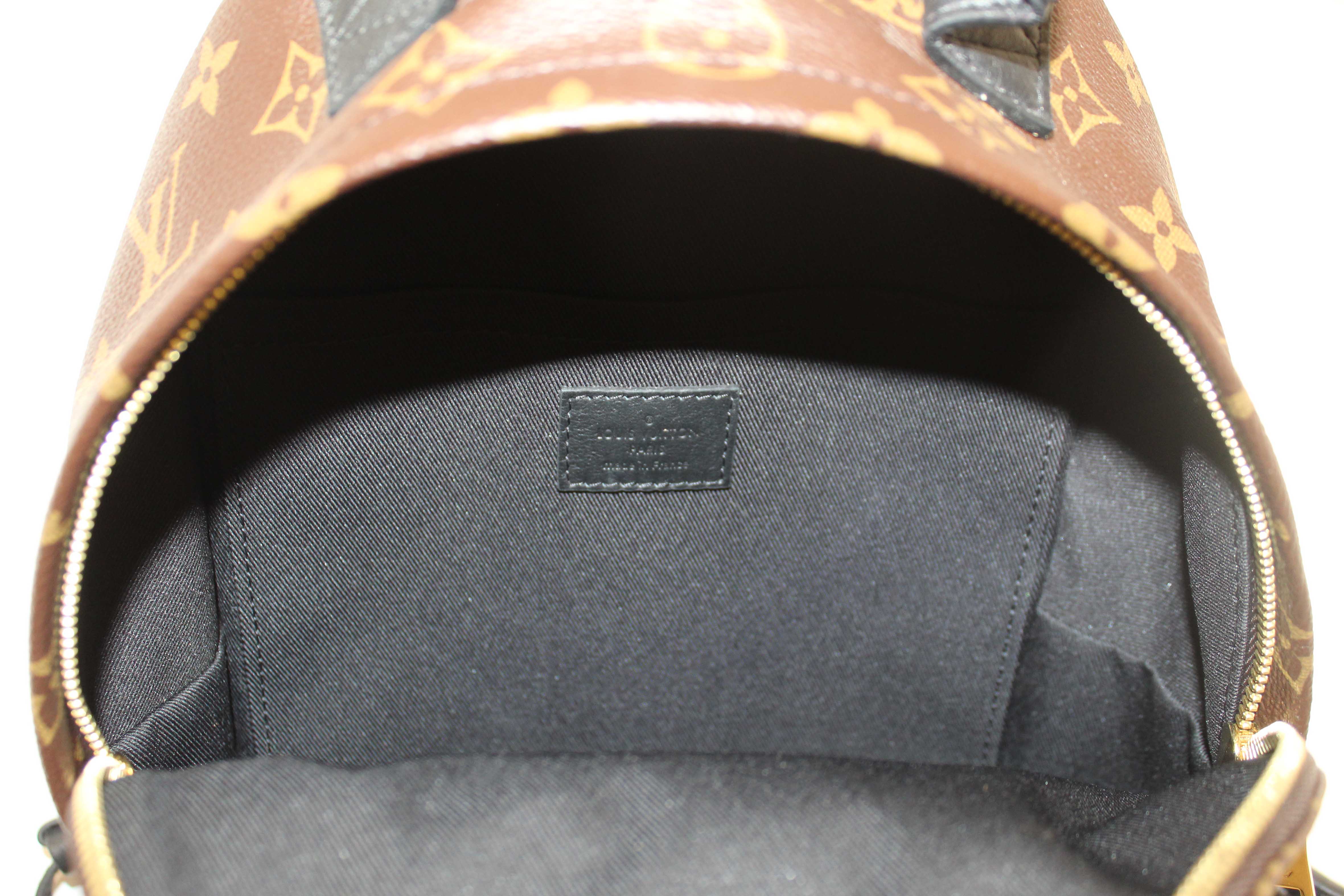 Authentic Louis Vuitton Classic Monogram Palm Springs PM Backpack
