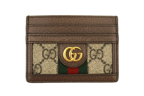 Authentic Gucci GG Supreme Ophidia Card Case