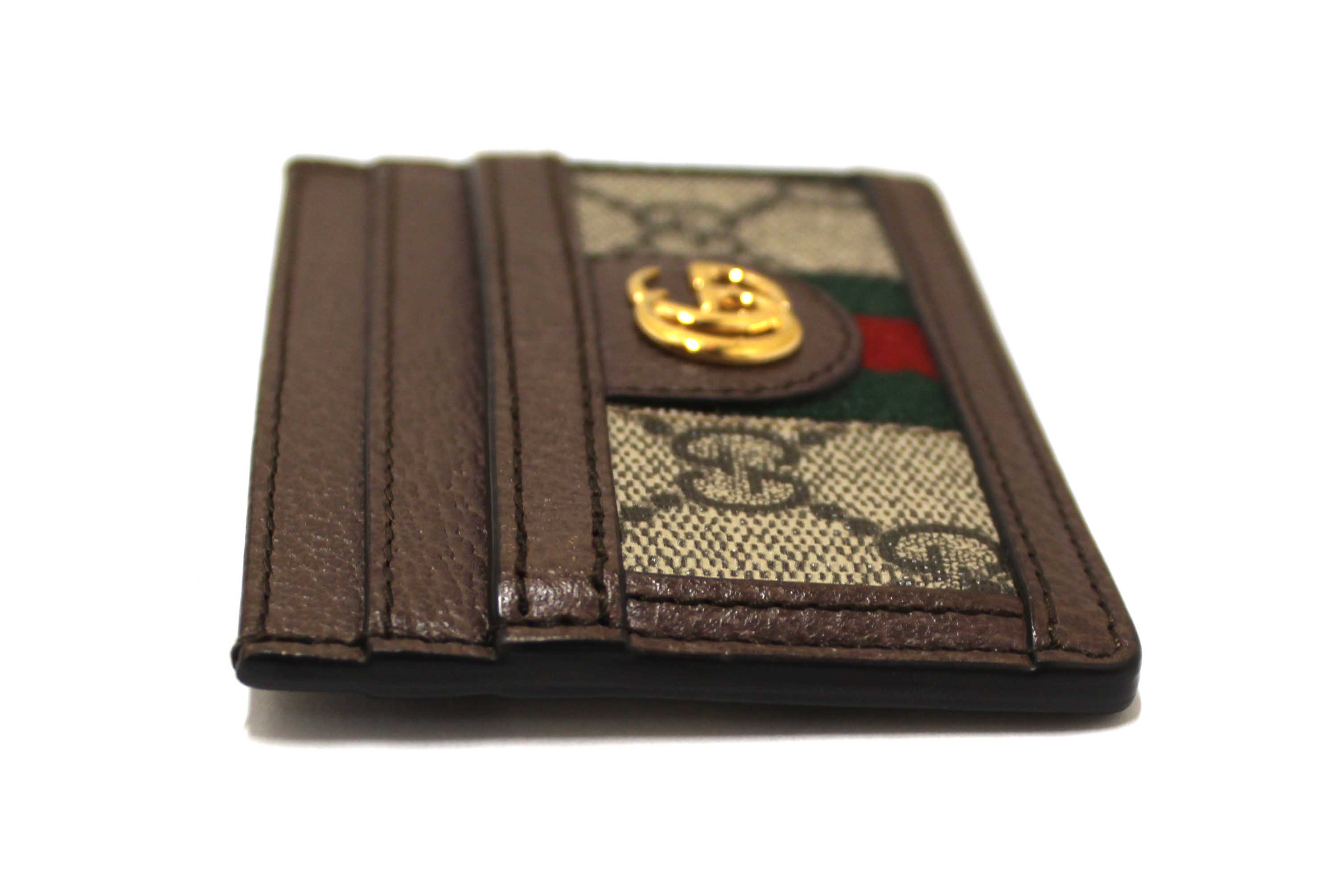 Authentic Gucci GG Supreme Ophidia Card Case