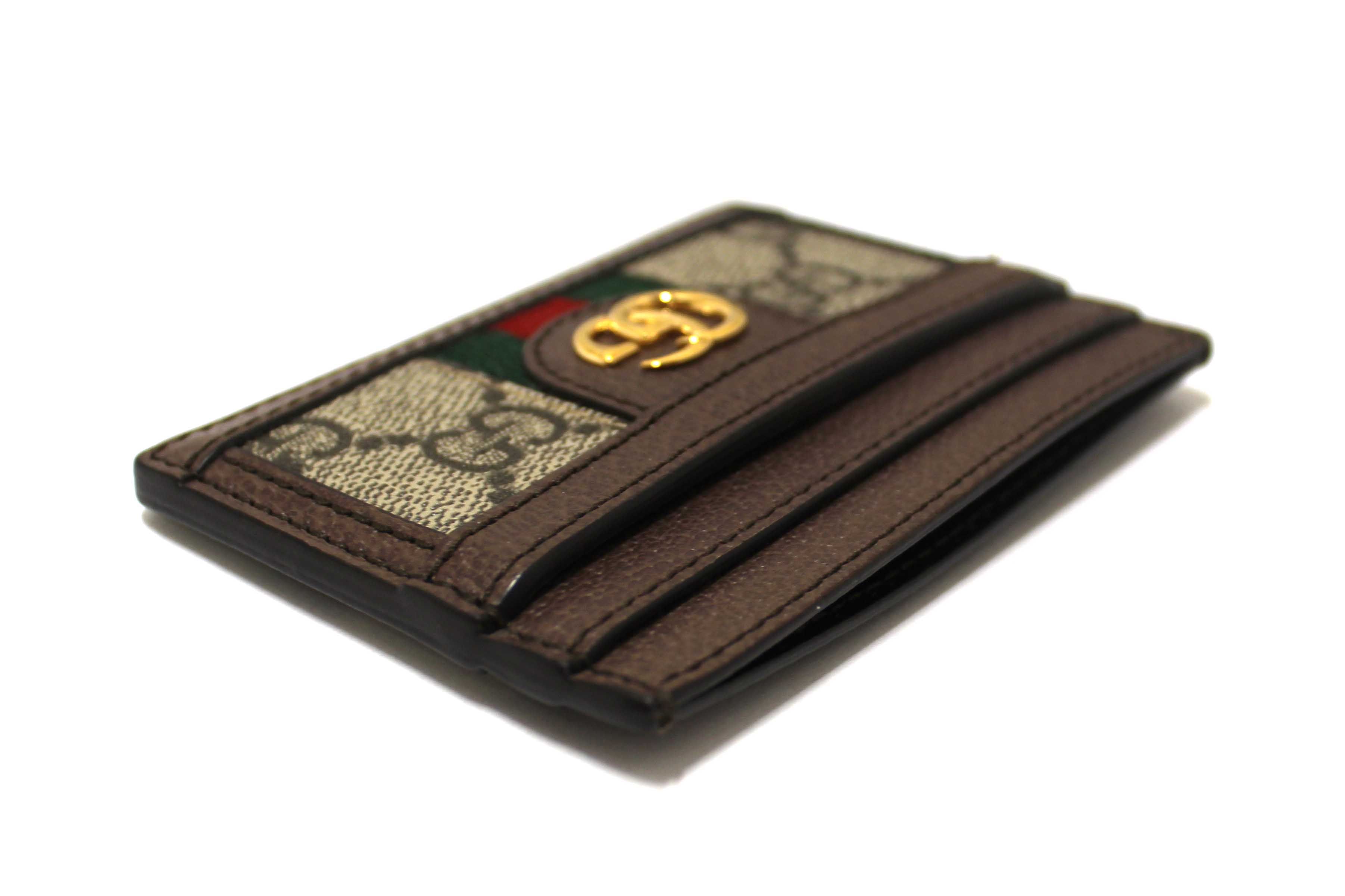 Authentic Gucci GG Supreme Ophidia Card Case – Paris Station
