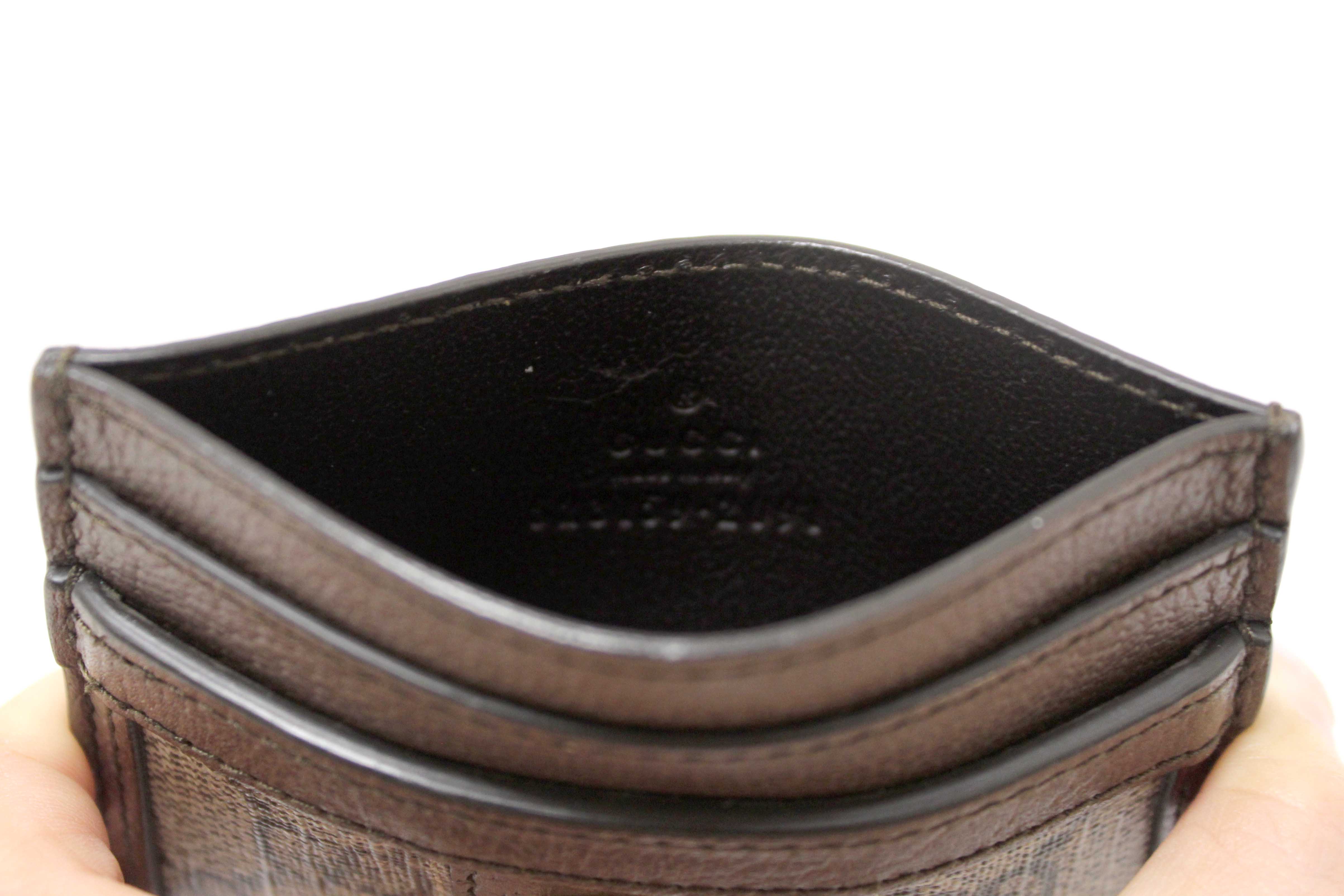 Authentic Gucci GG Supreme Ophidia Card Case