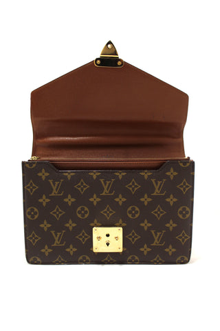 Authentic Louis Vuitton Classic Monogram Vintage Concorde Top Handle Bag