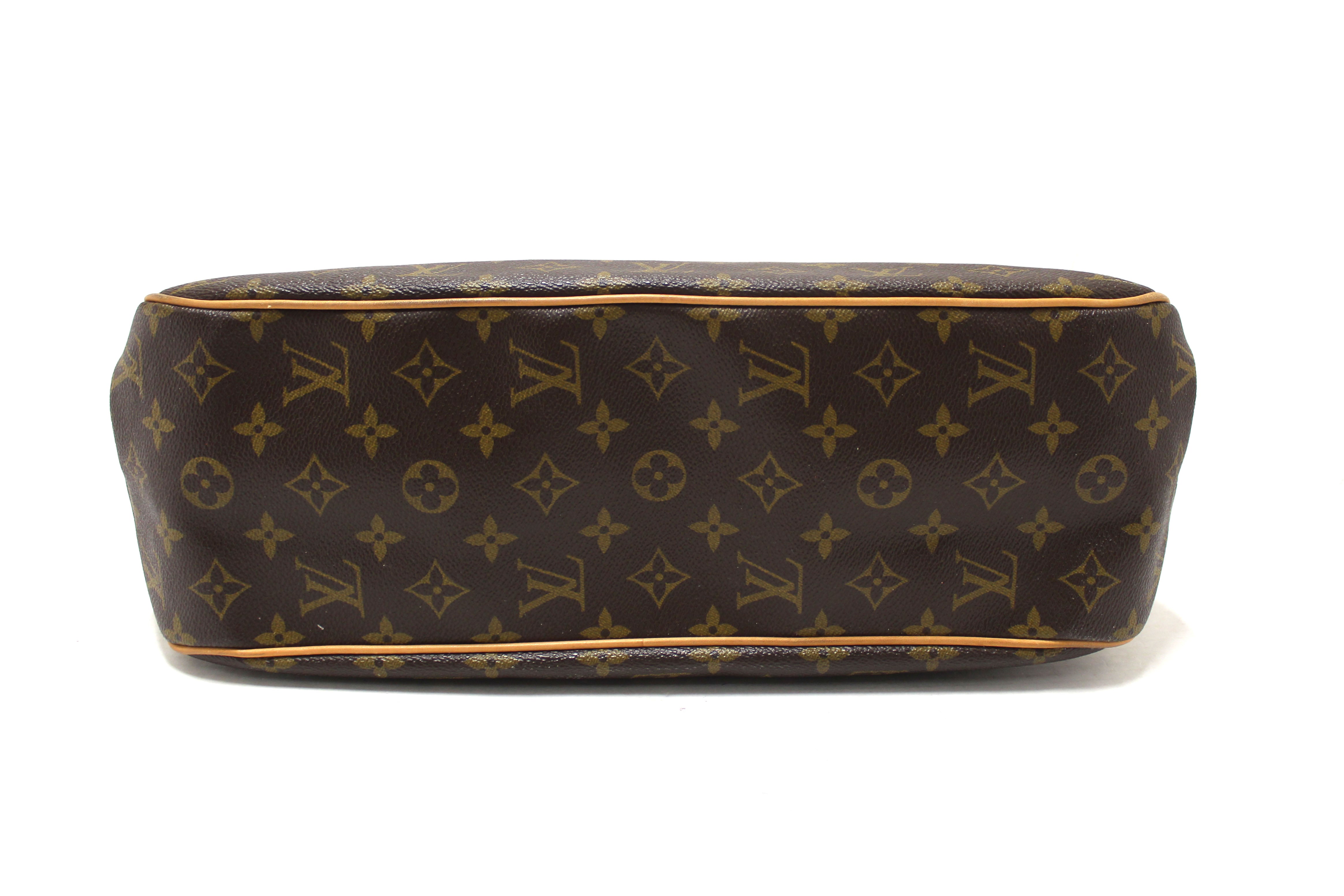 Authentic Louis Vuitton Classic Monogram Horizontal Batignolles Tote Shoulder Bag