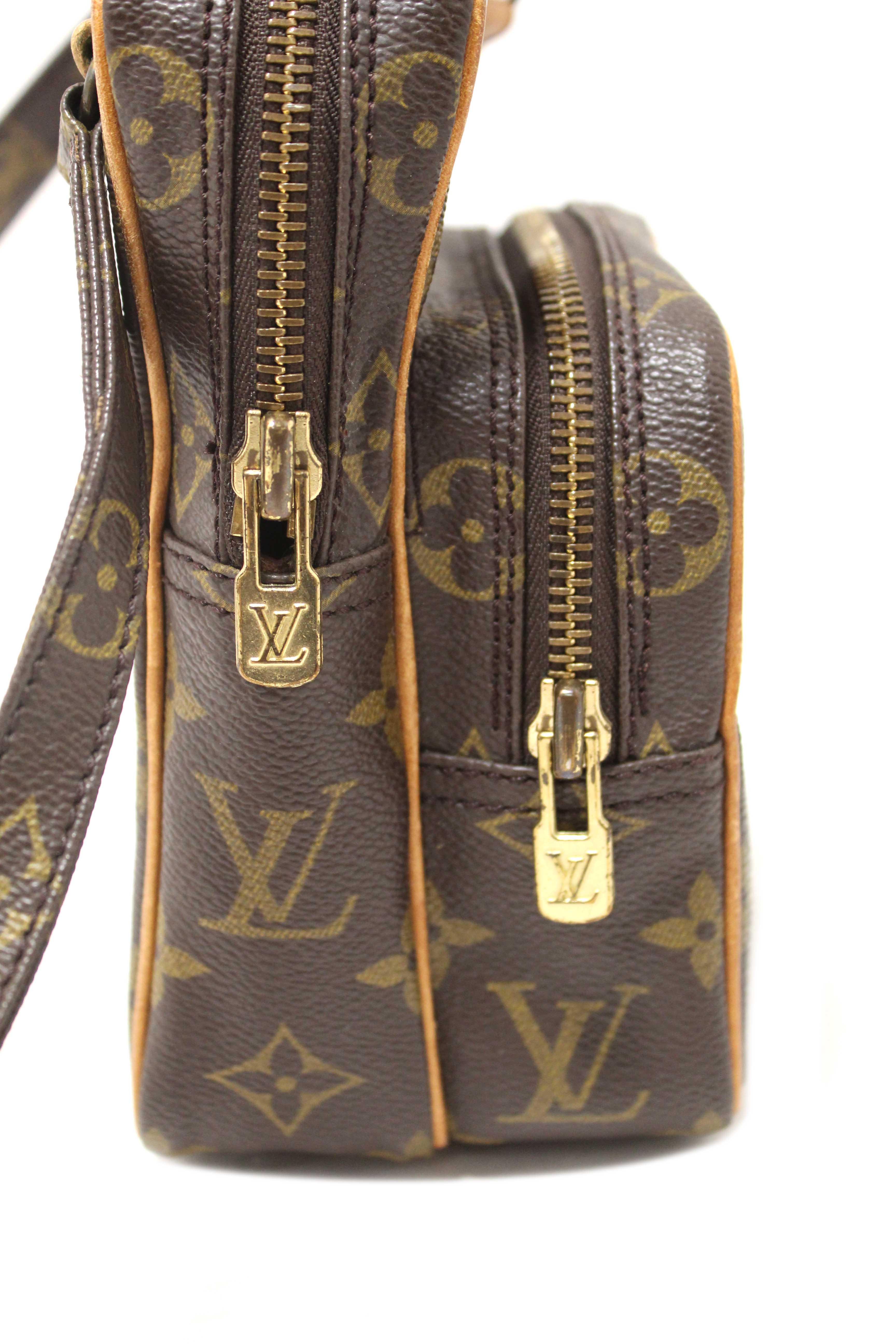 Authentic Louis Vuitton Classic Monogram Amazone PM Crossbody Bag