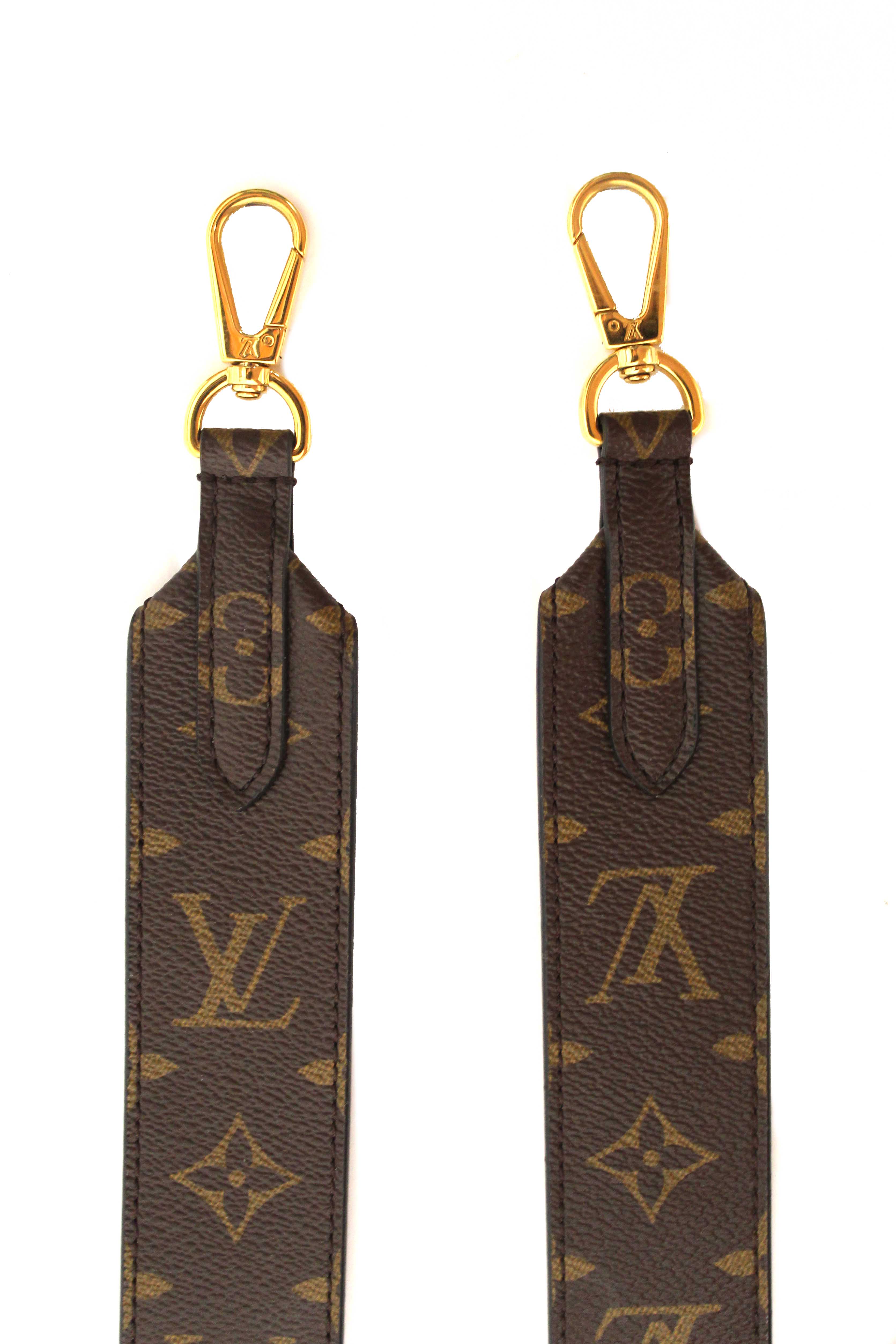 Authentic Louis Vuitton Classic Monogram Bandouliere Bag Strap