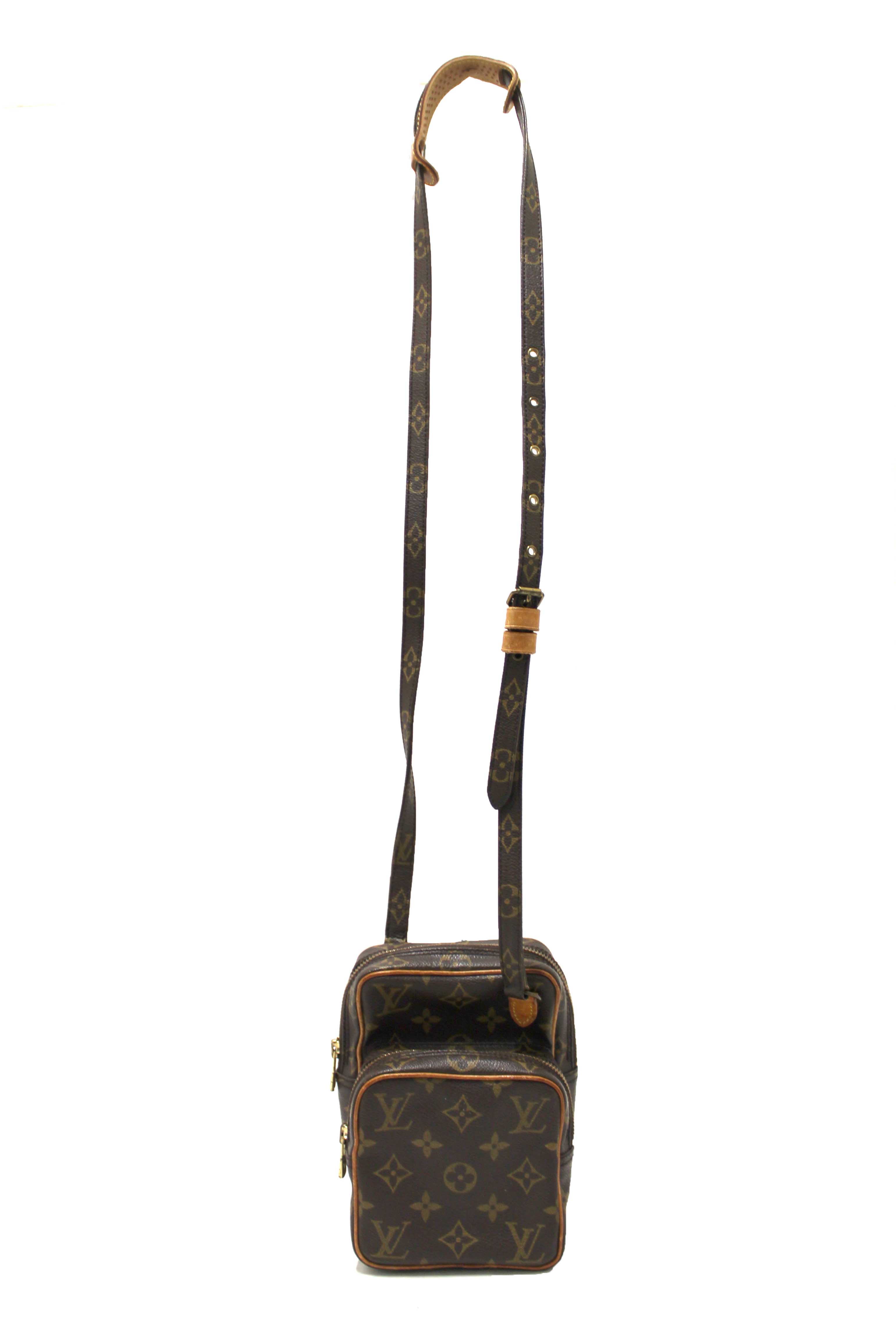 Authentic Louis Vuitton Classic Monogram Amazone PM Crossbody Bag