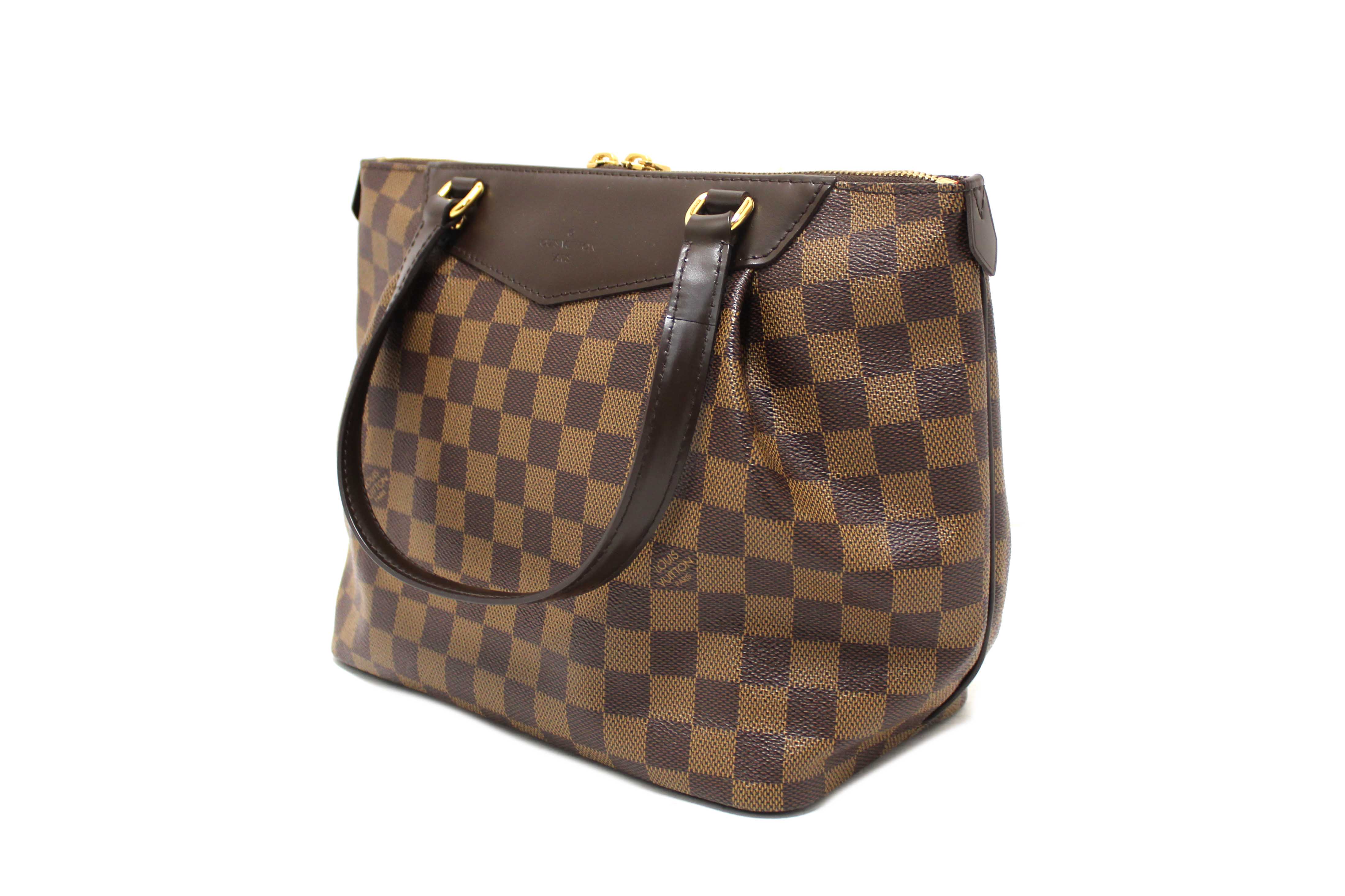 Authentic Louis Vuitton Damier Ebene Westminster PM Shoulder Bag