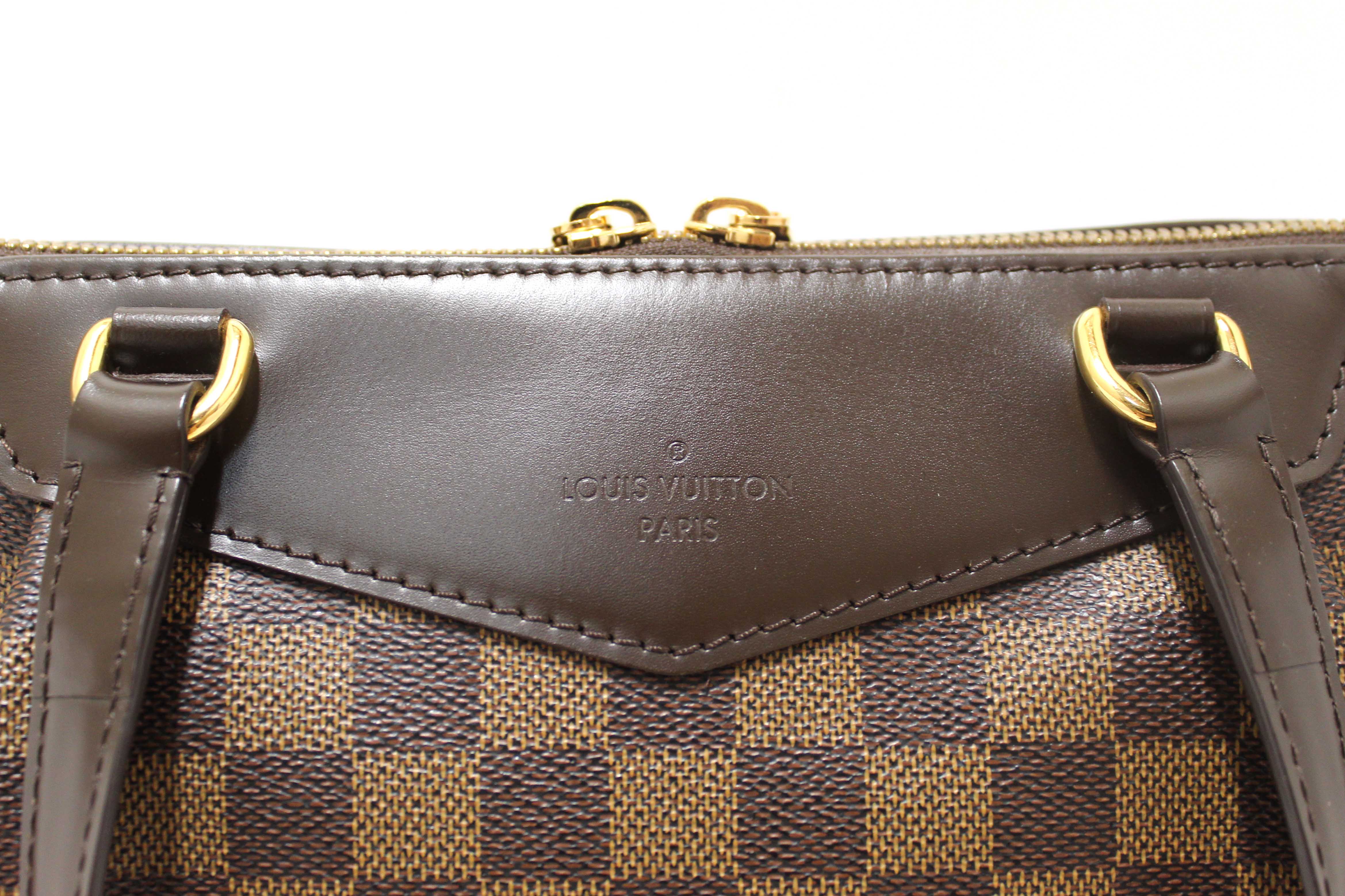 Authentic Louis Vuitton Damier Ebene Westminster PM Shoulder Bag