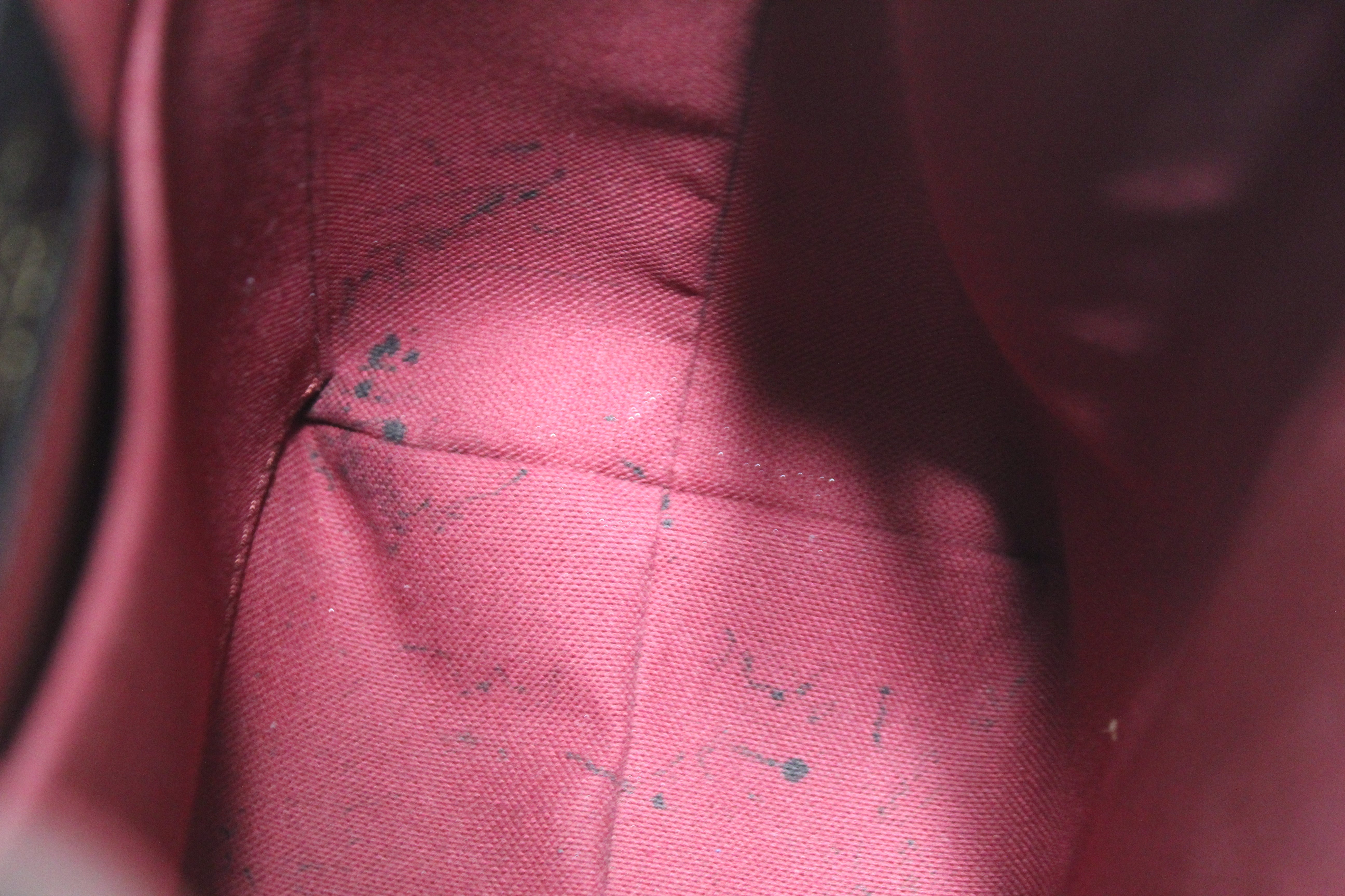 Authentic Louis Vuitton Classic Monogram Canvas Montsouris BB Backpack Bag