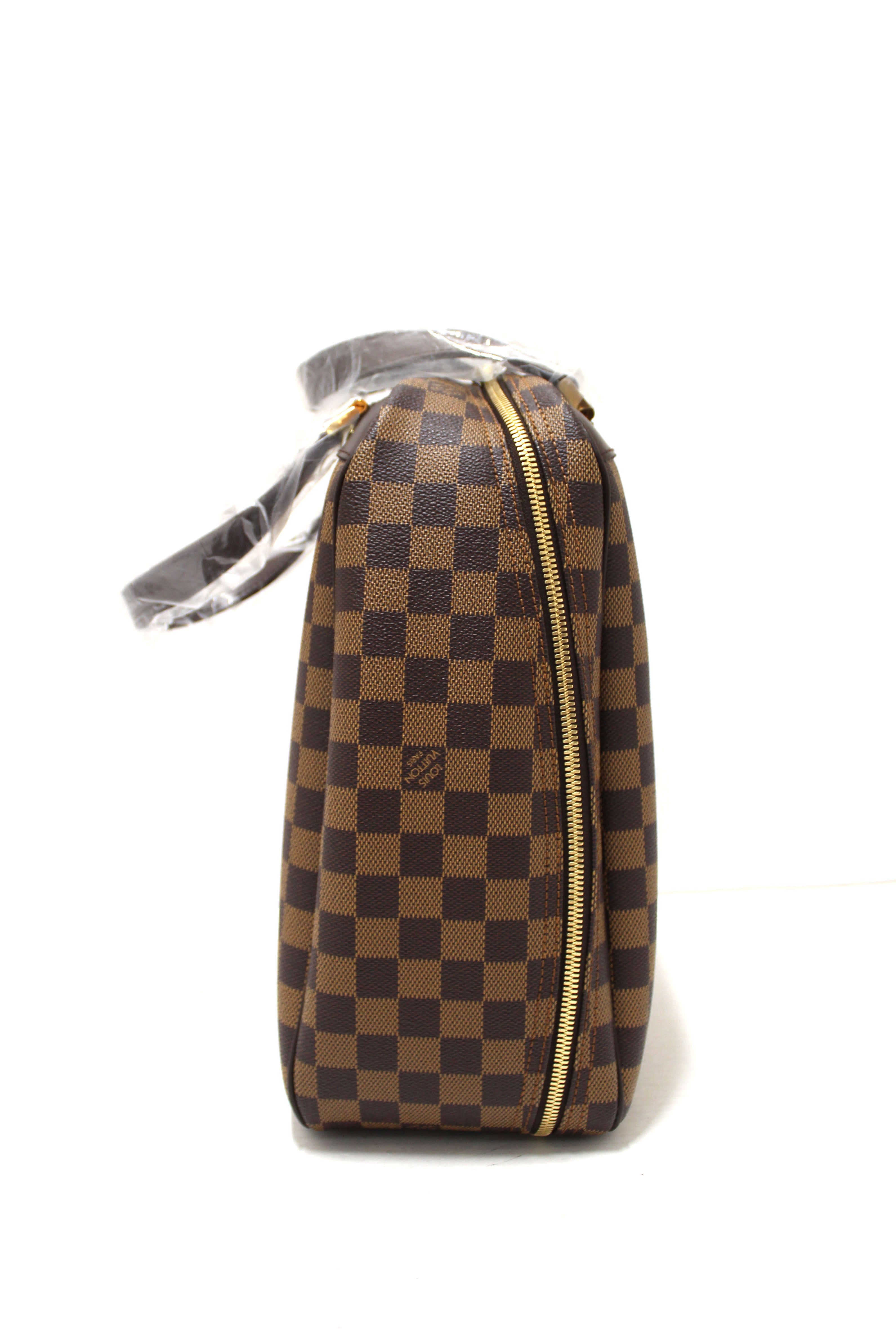 Authentic NEW Louis Vuitton Damier Ebene Excursion Shoes Bag