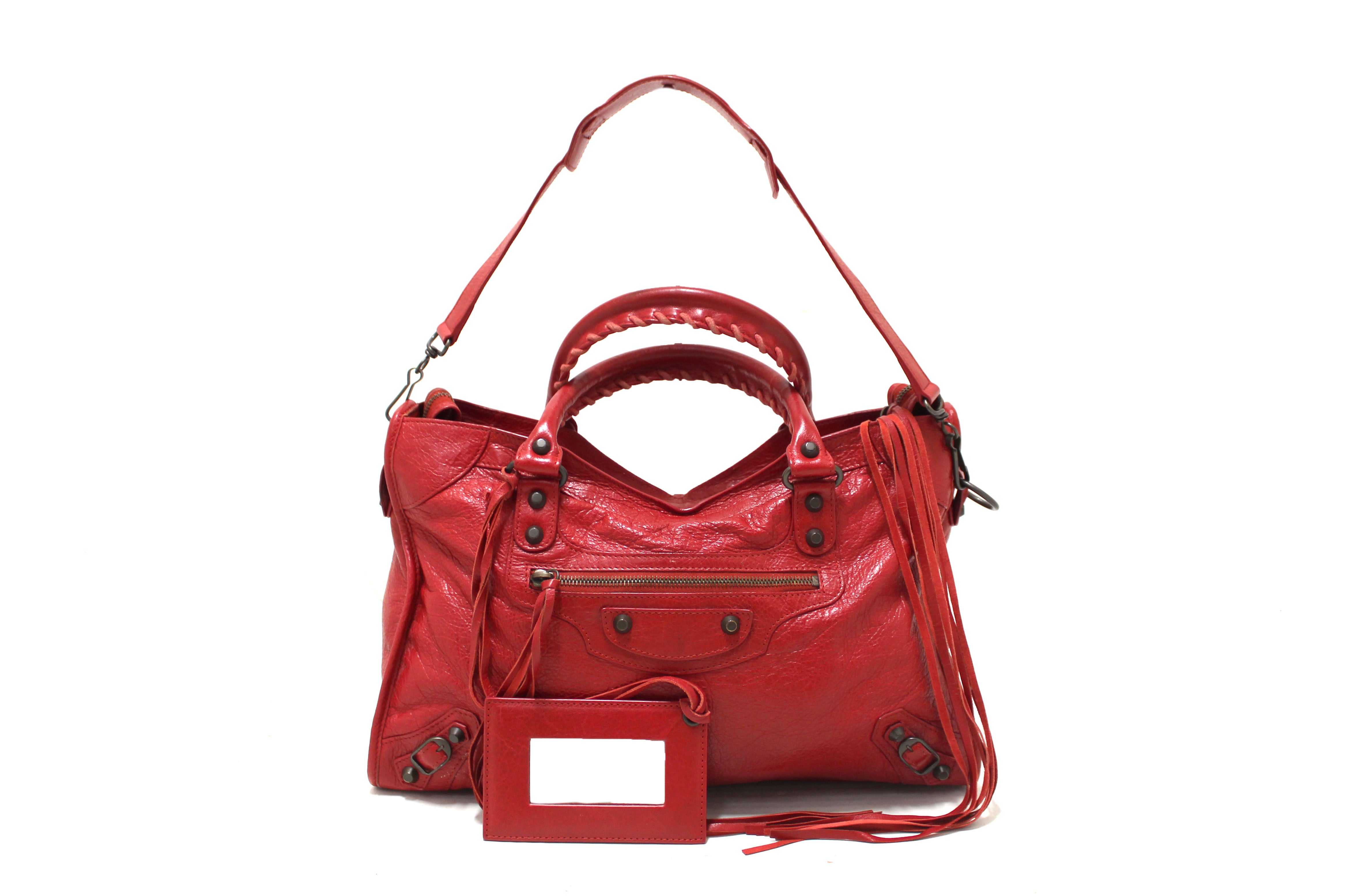Womens Balenciaga red Small Hourglass Top-Handle Bag | Harrods #  {CountryCode}