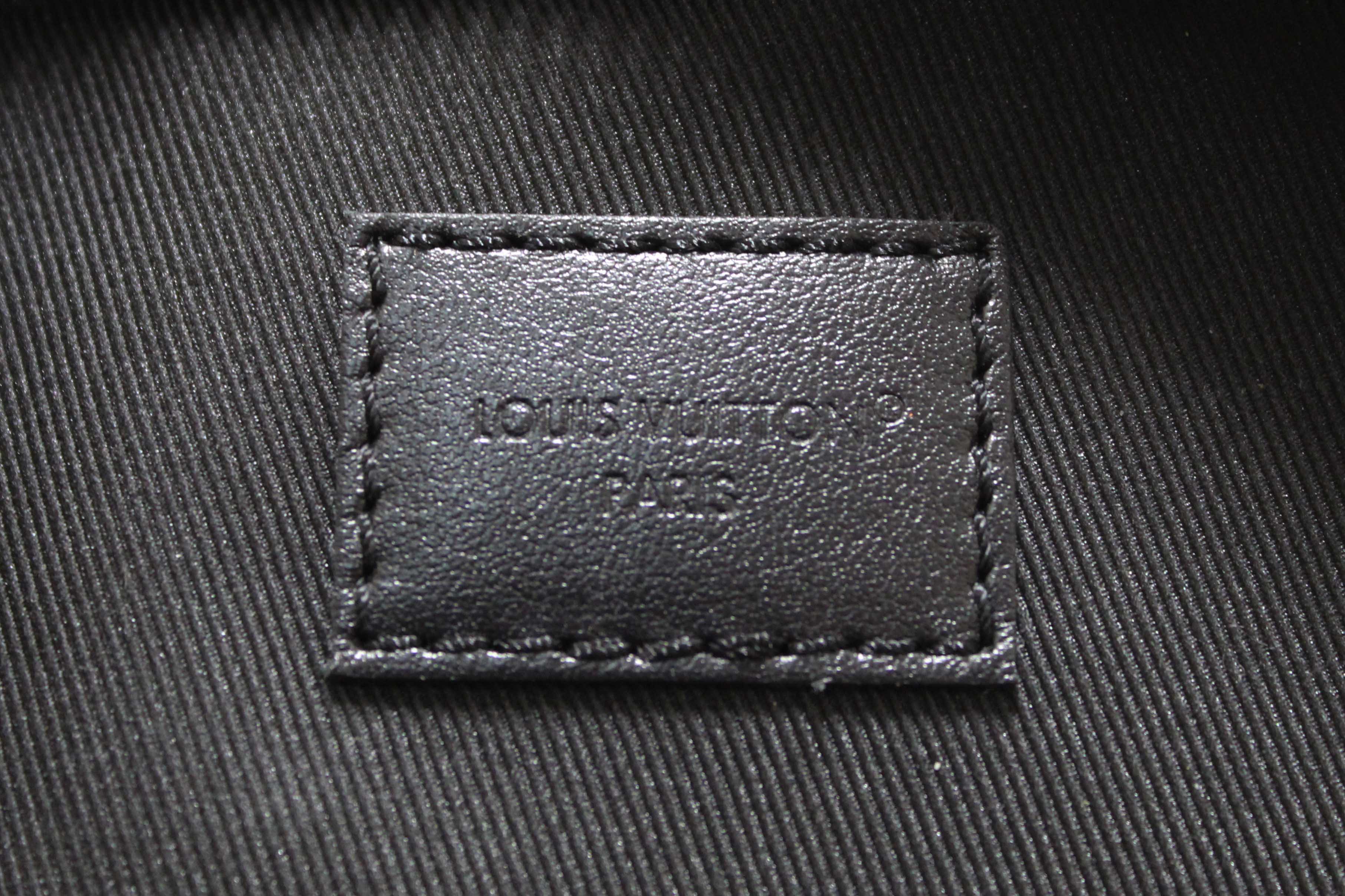 Authentic Louis Vuitton Monogram Eclipse Avenue Slingbag PM Bag