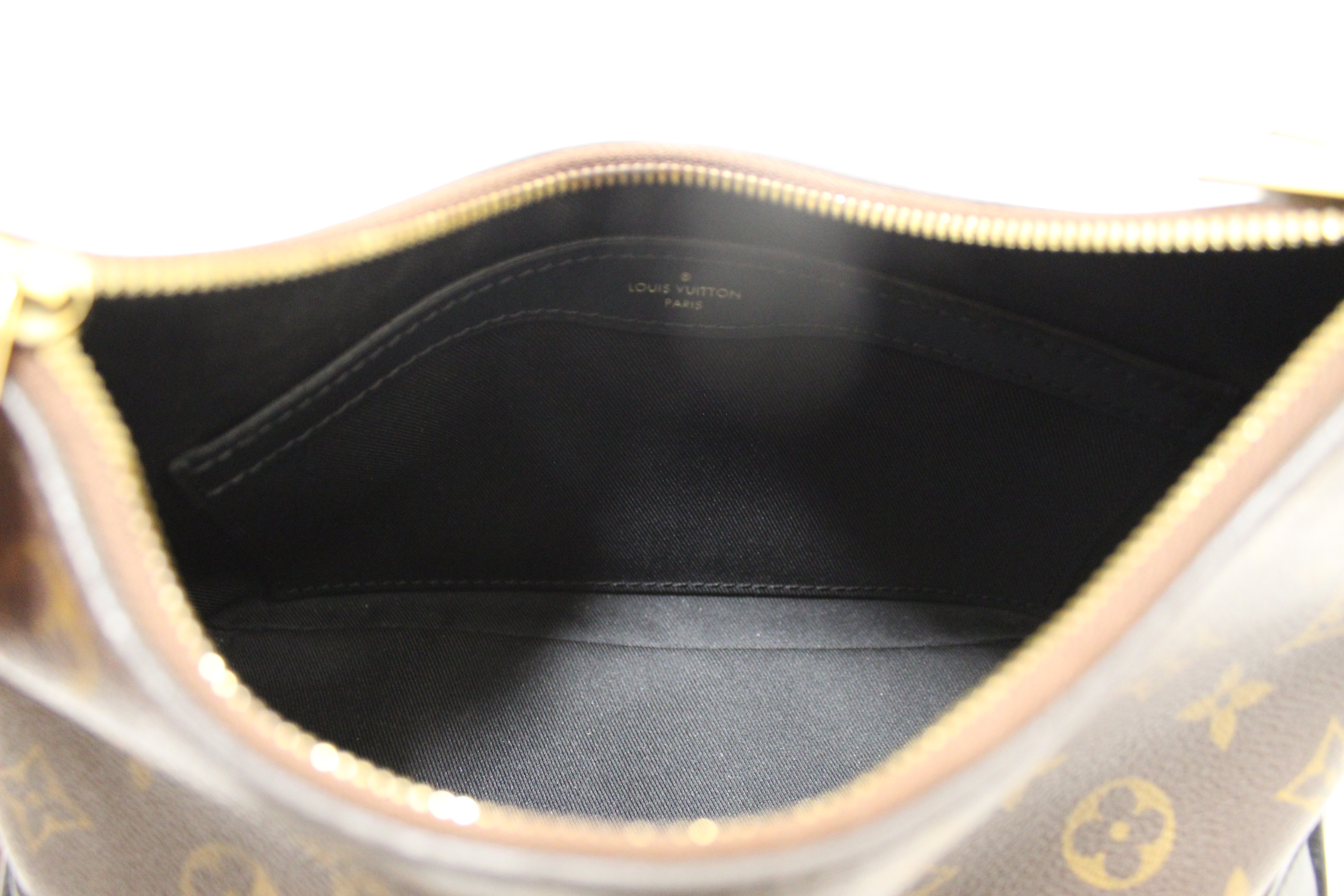 Authentic Louis Vuitton Classic Monogram Boulogne Shoulder/Crossbody Bag