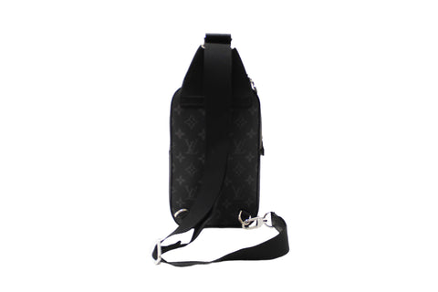 Authentic Louis Vuitton Monogram Eclipse Avenue Slingbag PM Bag