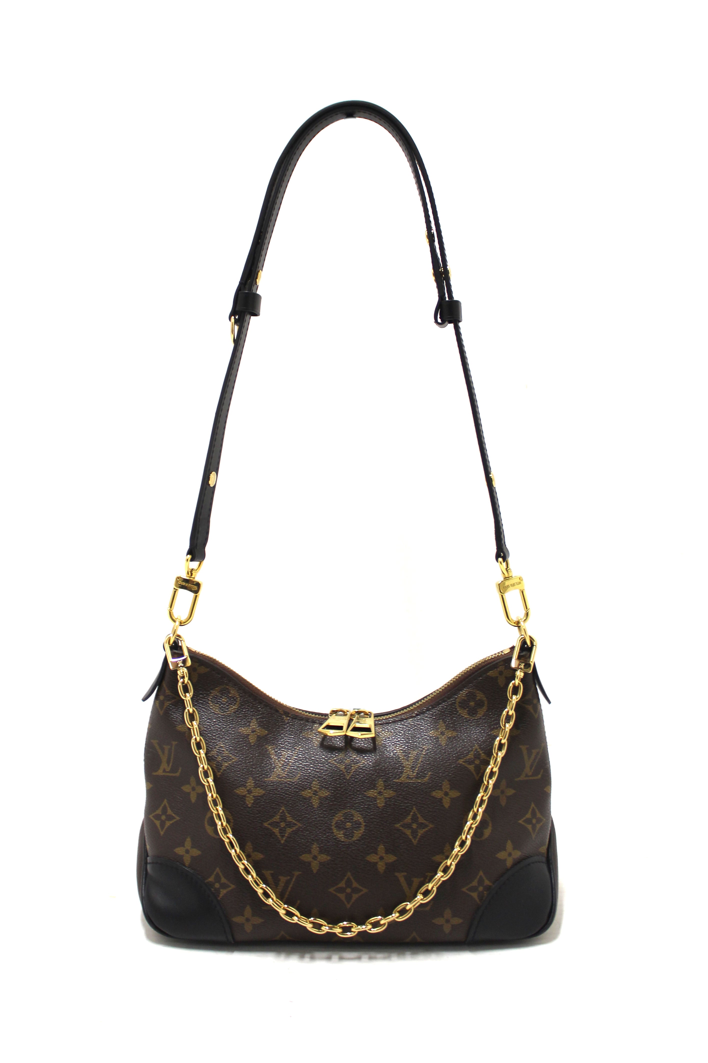 Authentic Louis Vuitton Classic Monogram Boulogne Shoulder/Crossbody Bag