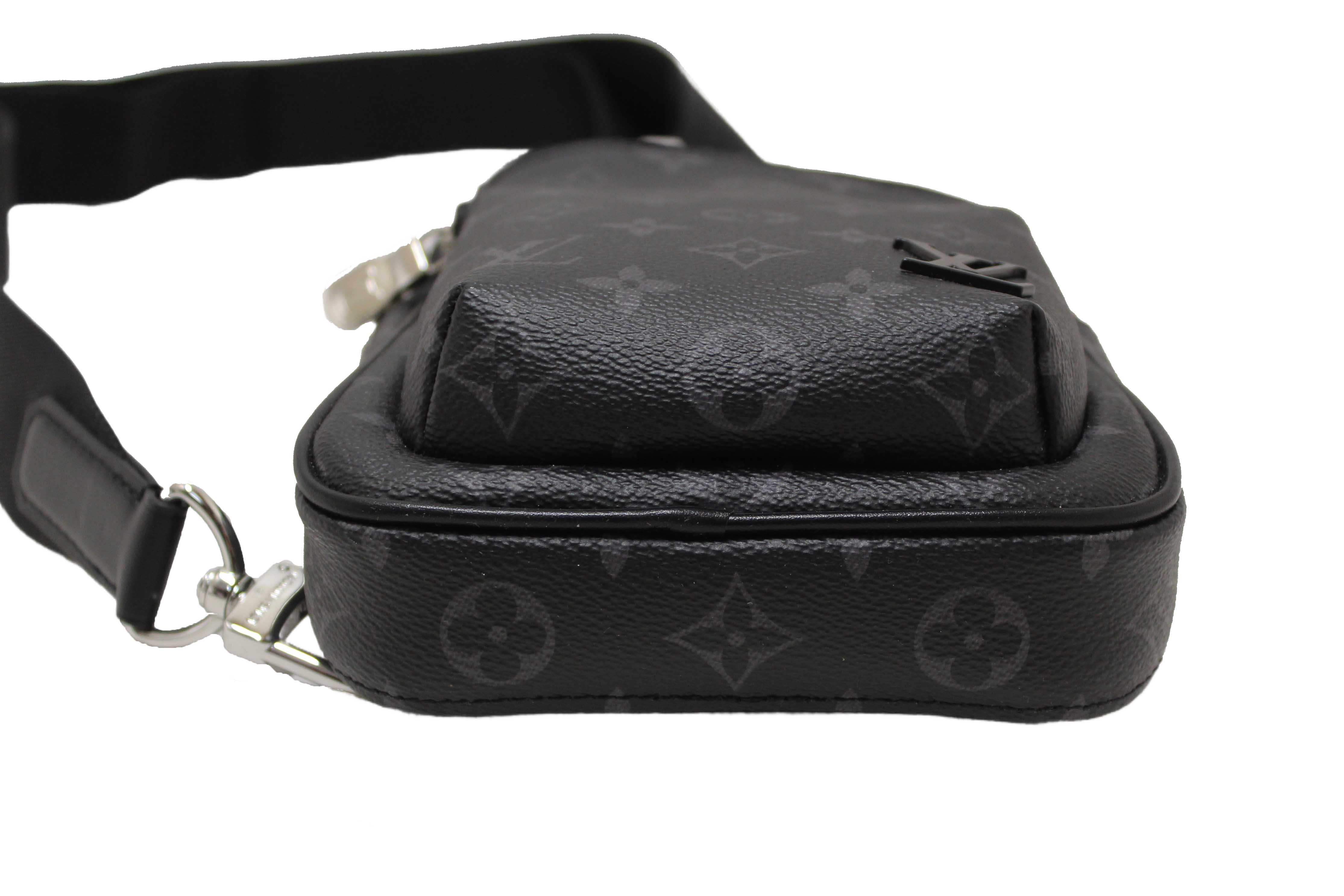 Authentic Louis Vuitton Monogram Eclipse Avenue Slingbag PM Bag