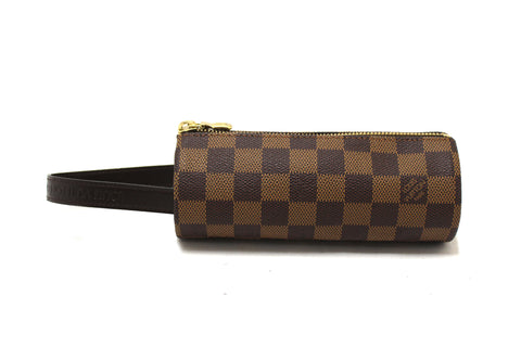 Authentic NEW Louis Vuitton Damier Ebene Golf 1999 Hawaii Etui 3 Balles Golf Ball Case