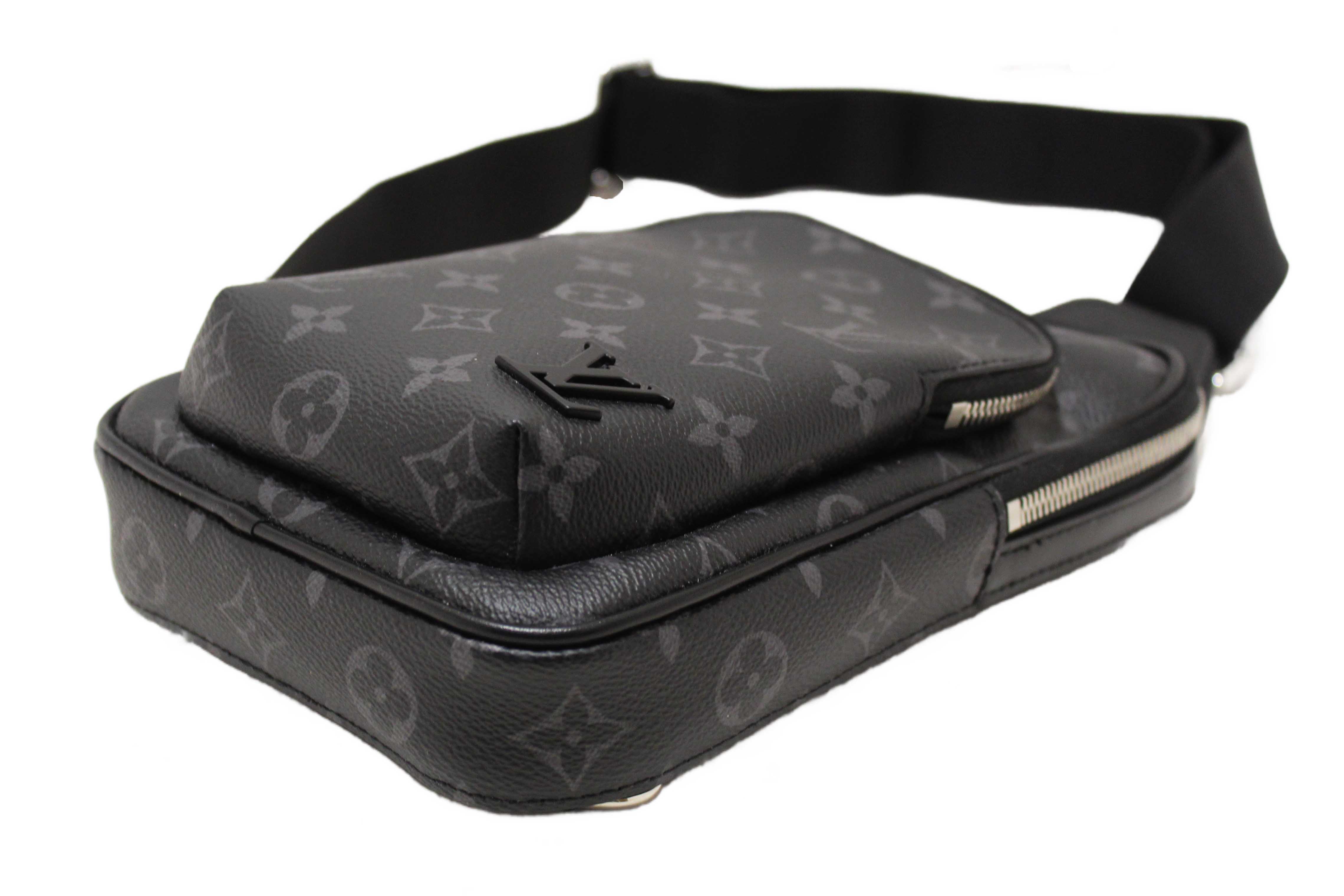 Authentic Louis Vuitton Monogram Eclipse Avenue Slingbag PM Bag
