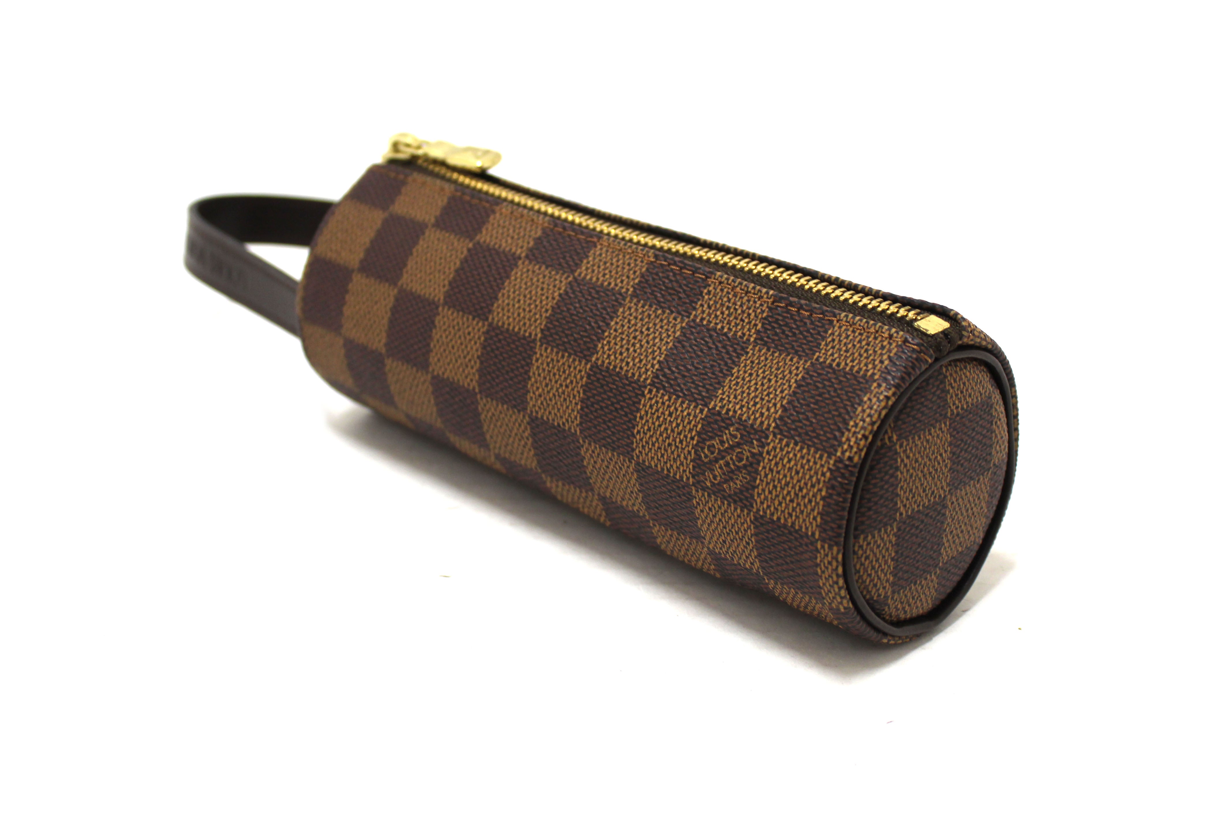 Authentic NEW Louis Vuitton Damier Ebene Golf 1999 Hawaii Etui 3 Balles Golf Ball Case