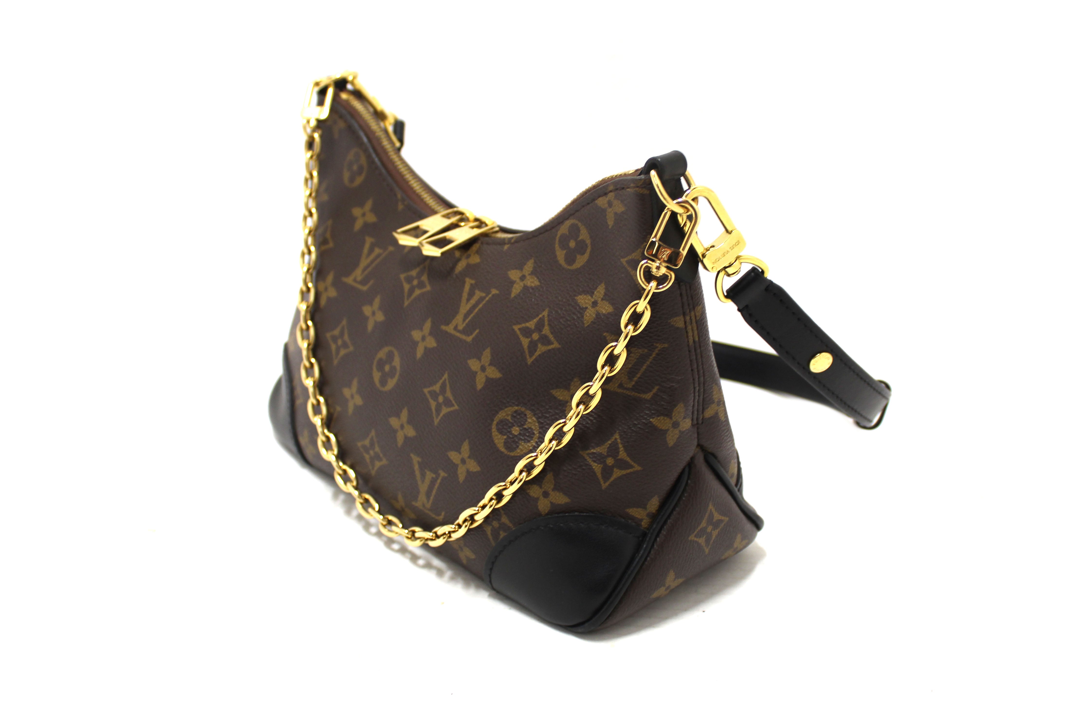 Authentic Louis Vuitton Classic Monogram Boulogne Shoulder/Crossbody Bag
