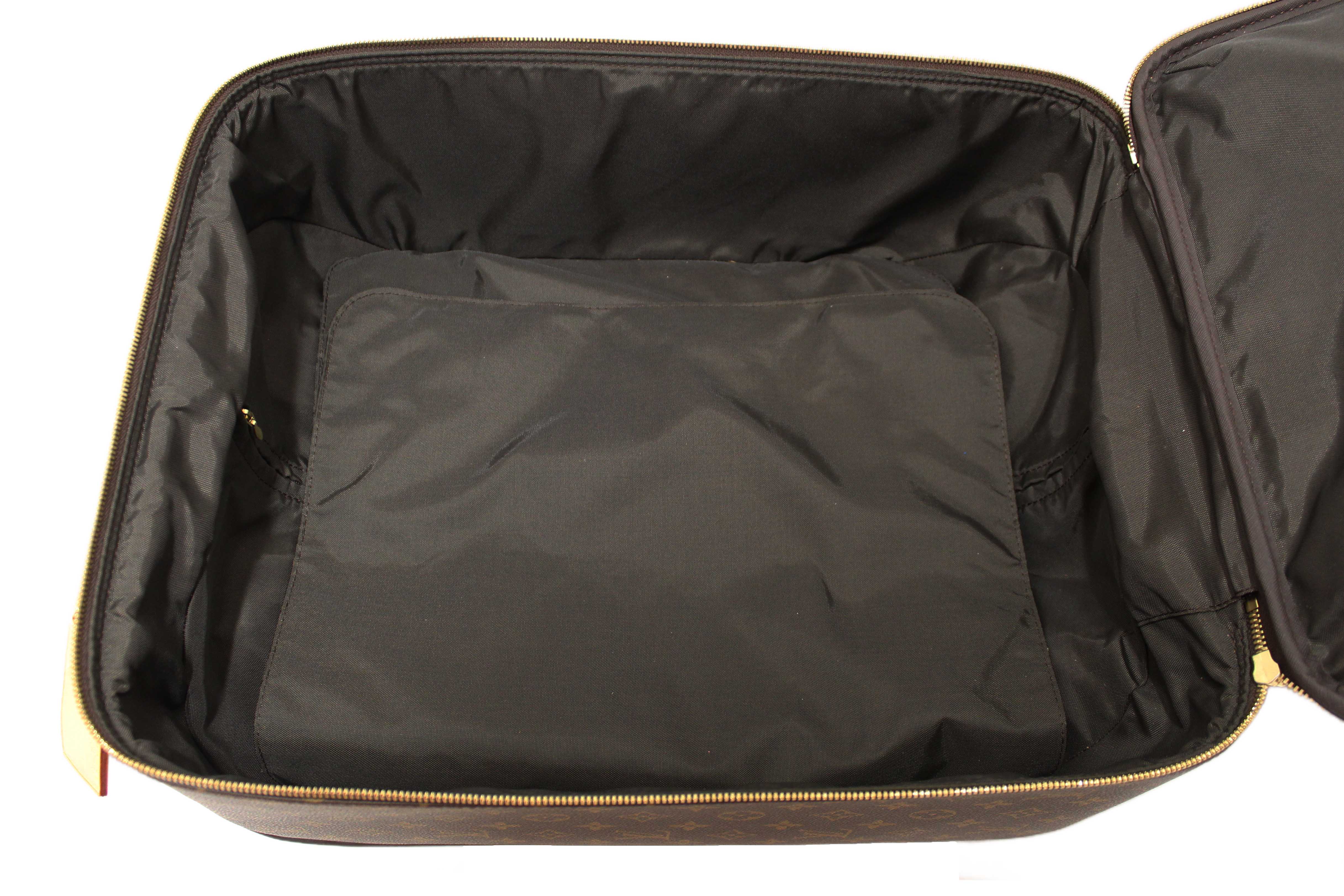 Authentic Louis Vuitton Classic Monogram Pegase 45 Luggage Rolling Suitcase