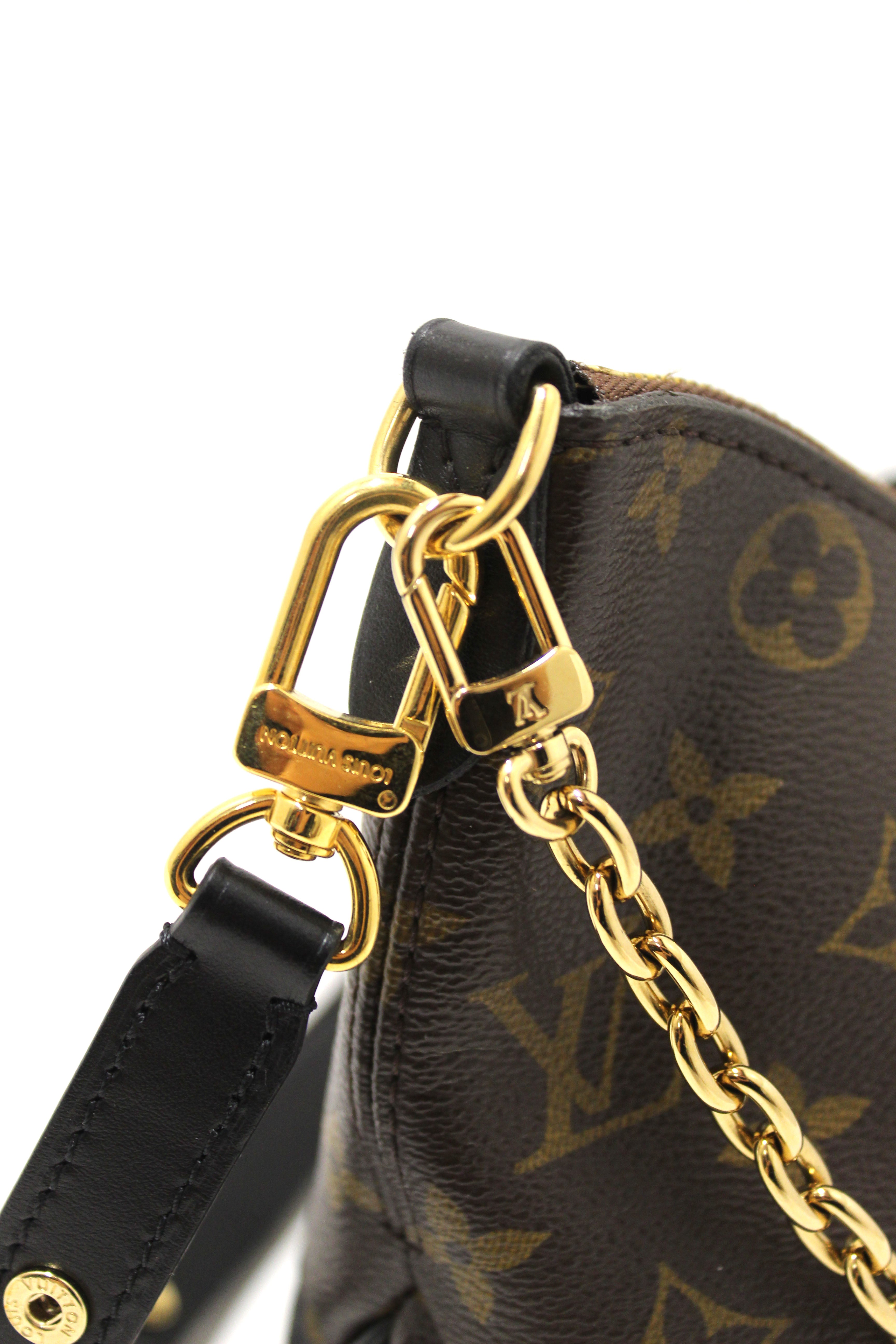 Authentic Louis Vuitton Classic Monogram Boulogne Shoulder/Crossbody Bag