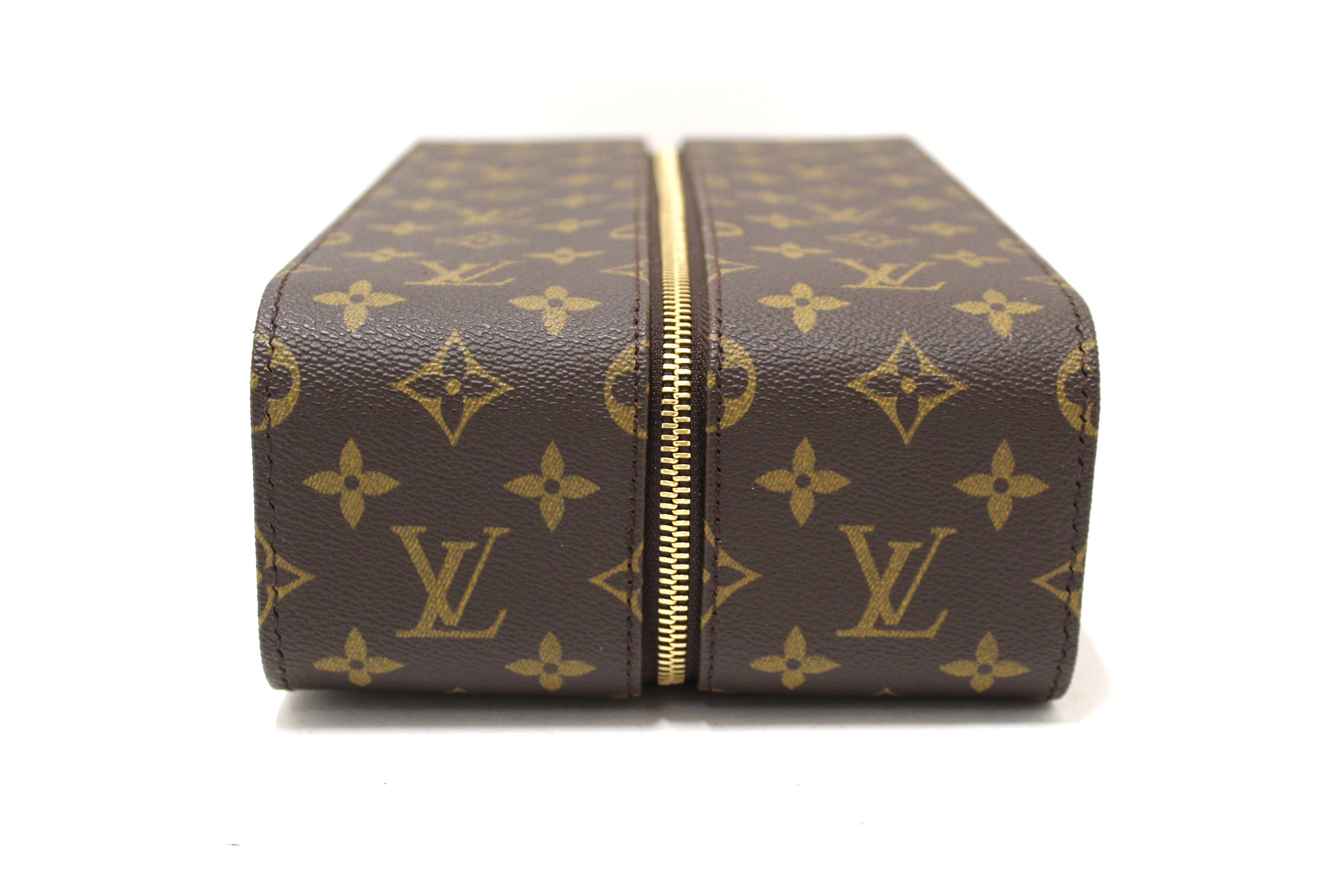 Authentic NEW Louis Vuitton Monogram Wine Carrier Bottle Case Golf Cup GOLF CUP 2001 HAWAII