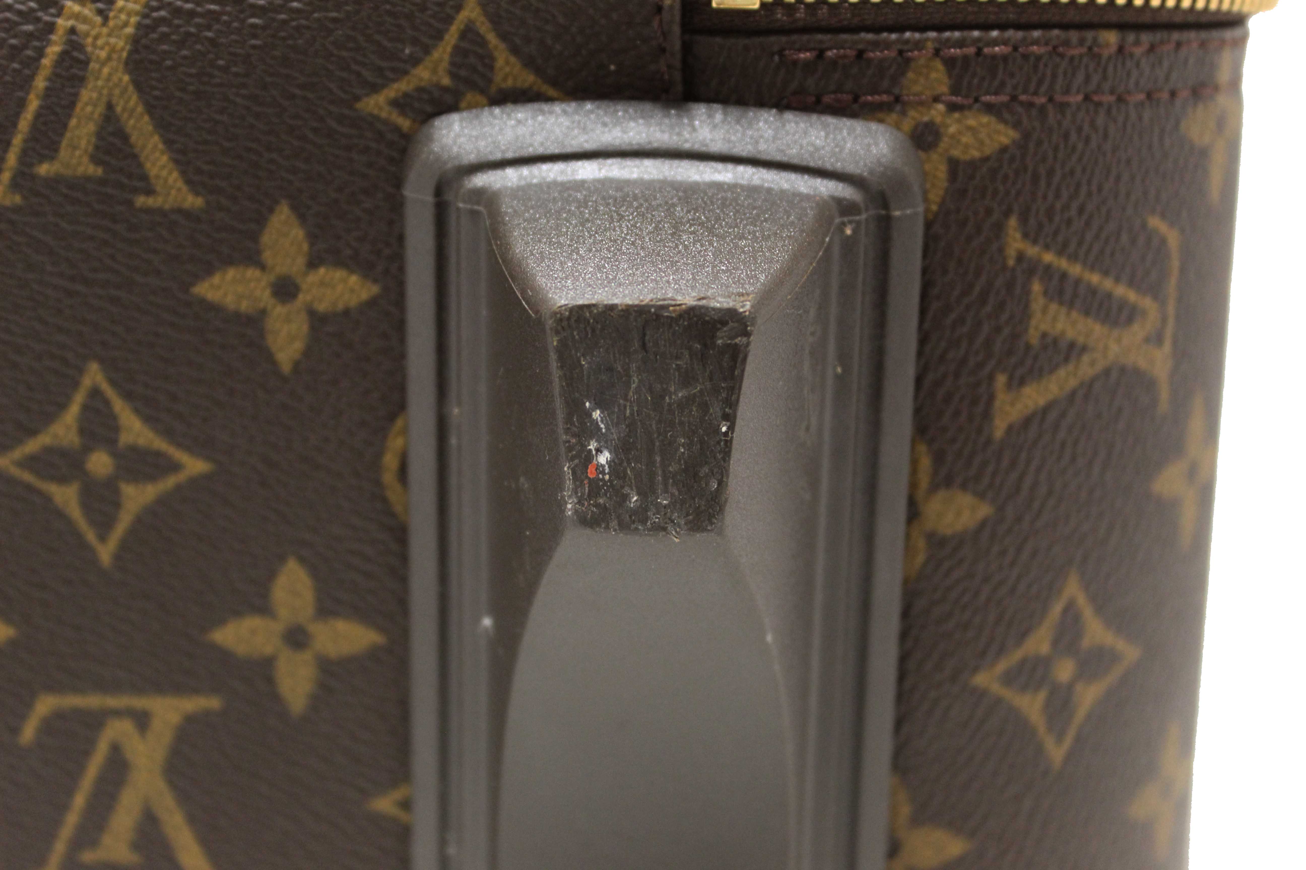 Authentic Louis Vuitton Classic Monogram Pegase 45 Luggage Rolling Suitcase