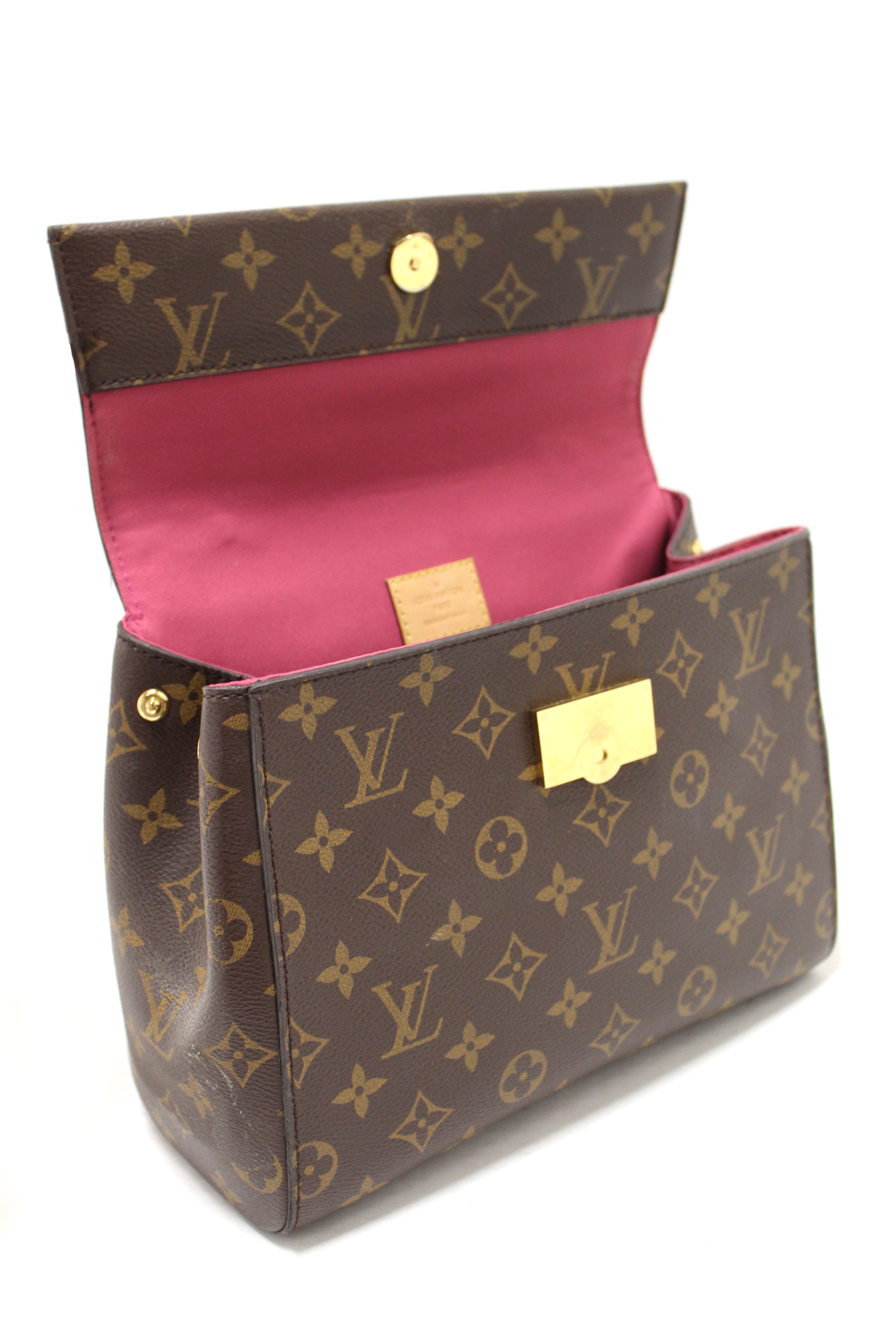 Authentic Louis Vuitton Classic Monogram Cluny BB Handbag