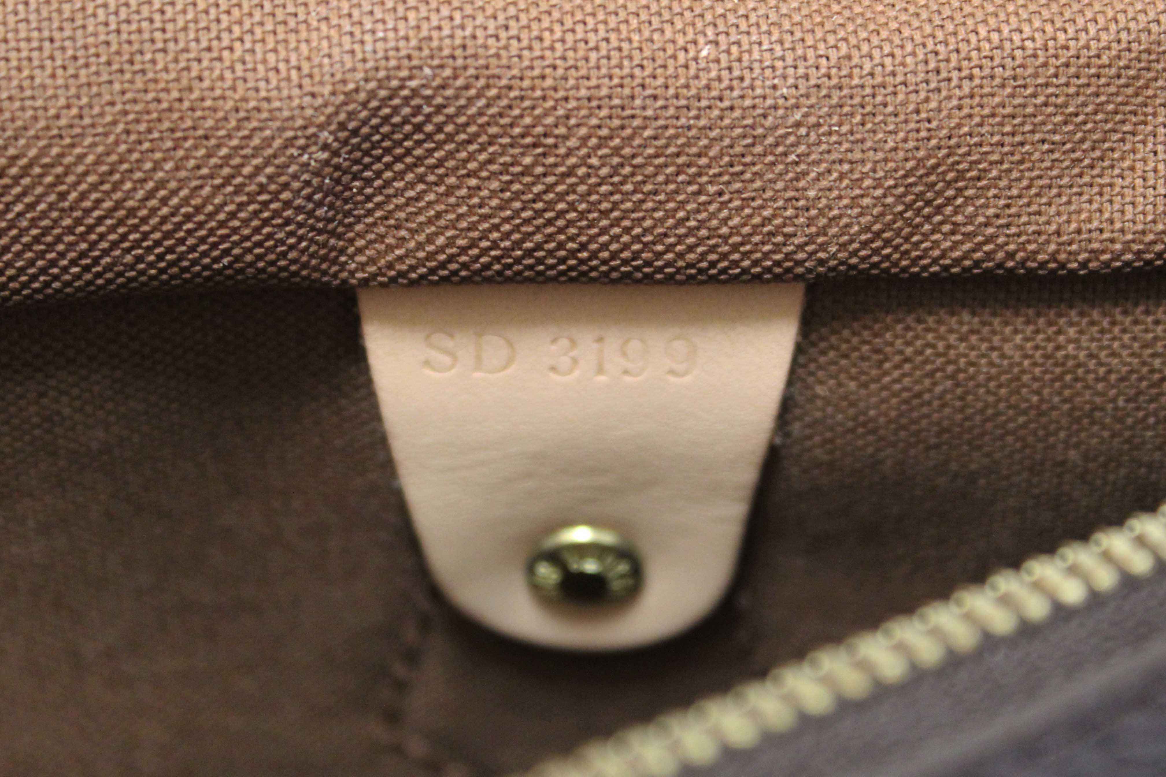 Authentic Louis Vuitton Classic Monogram Speedy Bandoulière 30 Bag