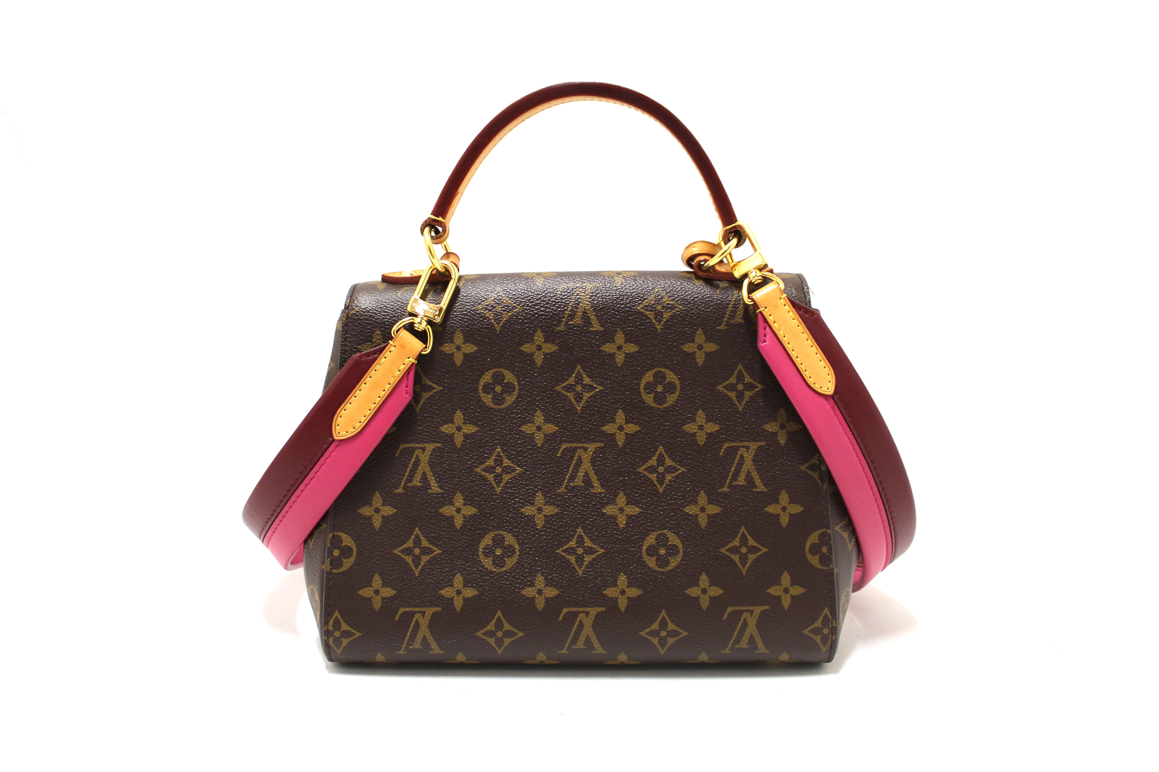 Authentic Louis Vuitton Classic Monogram Cluny BB Handbag