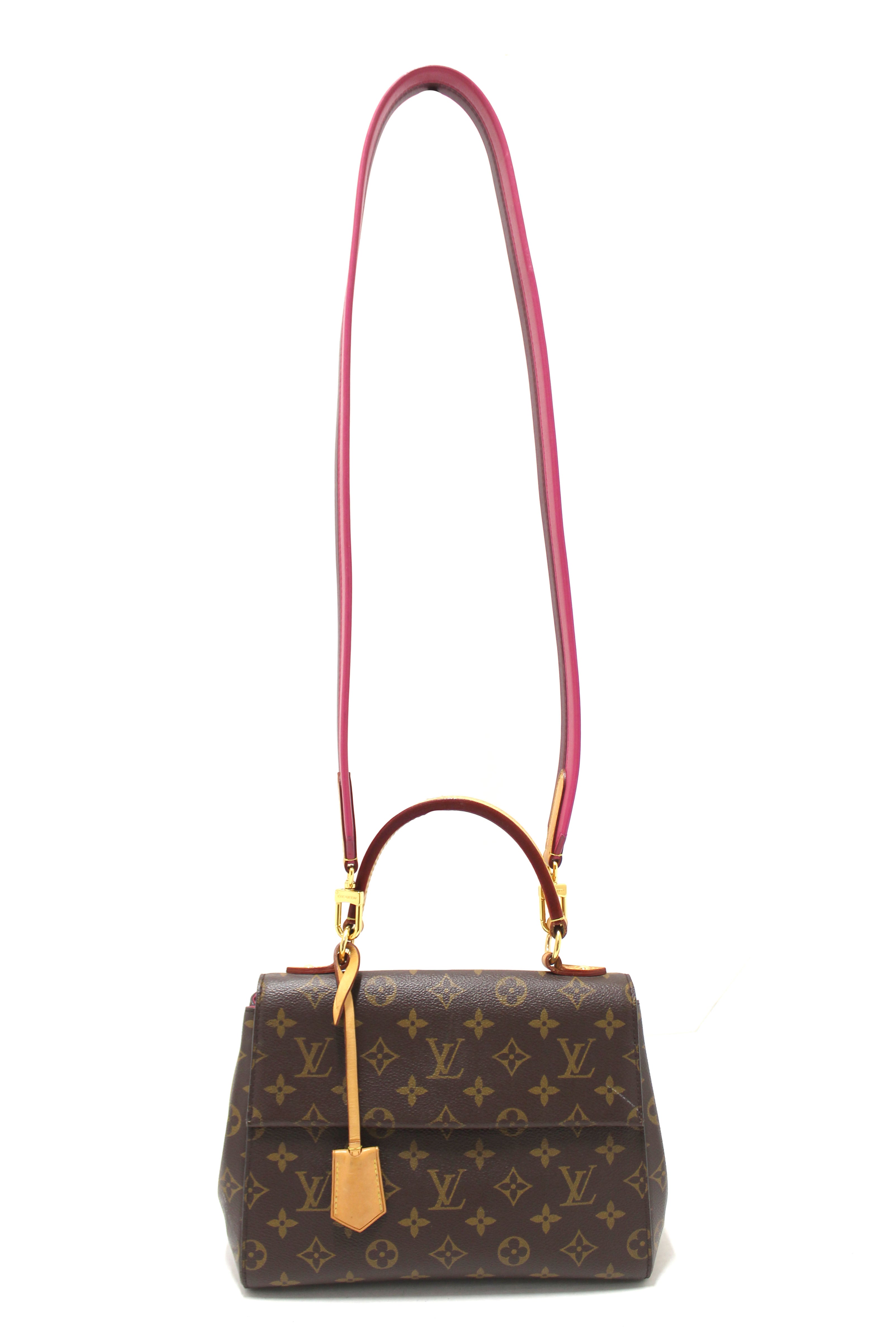 Authentic Louis Vuitton Classic Monogram Cluny BB Handbag