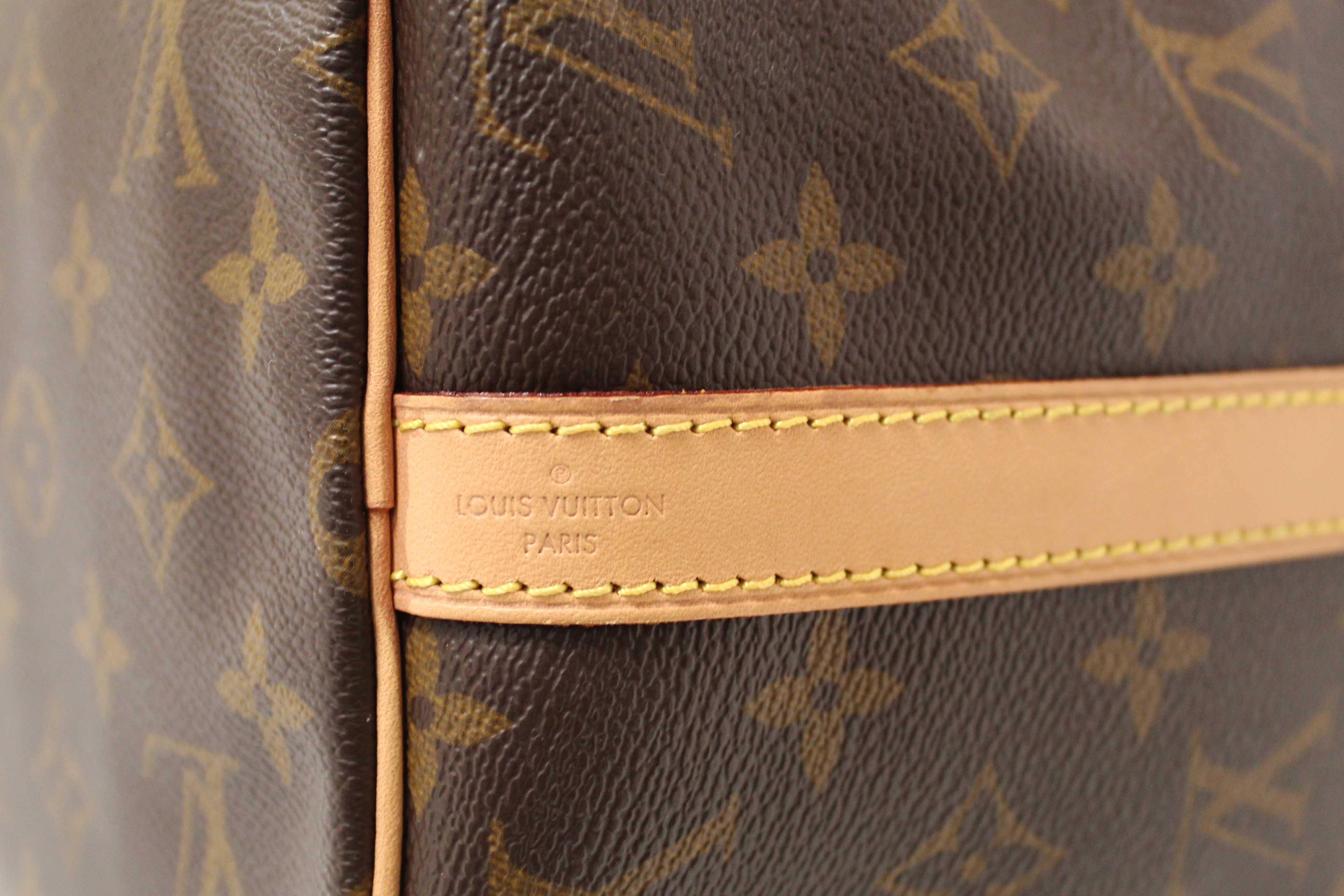 Authentic Louis Vuitton Classic Monogram Speedy Bandoulière 30 Bag
