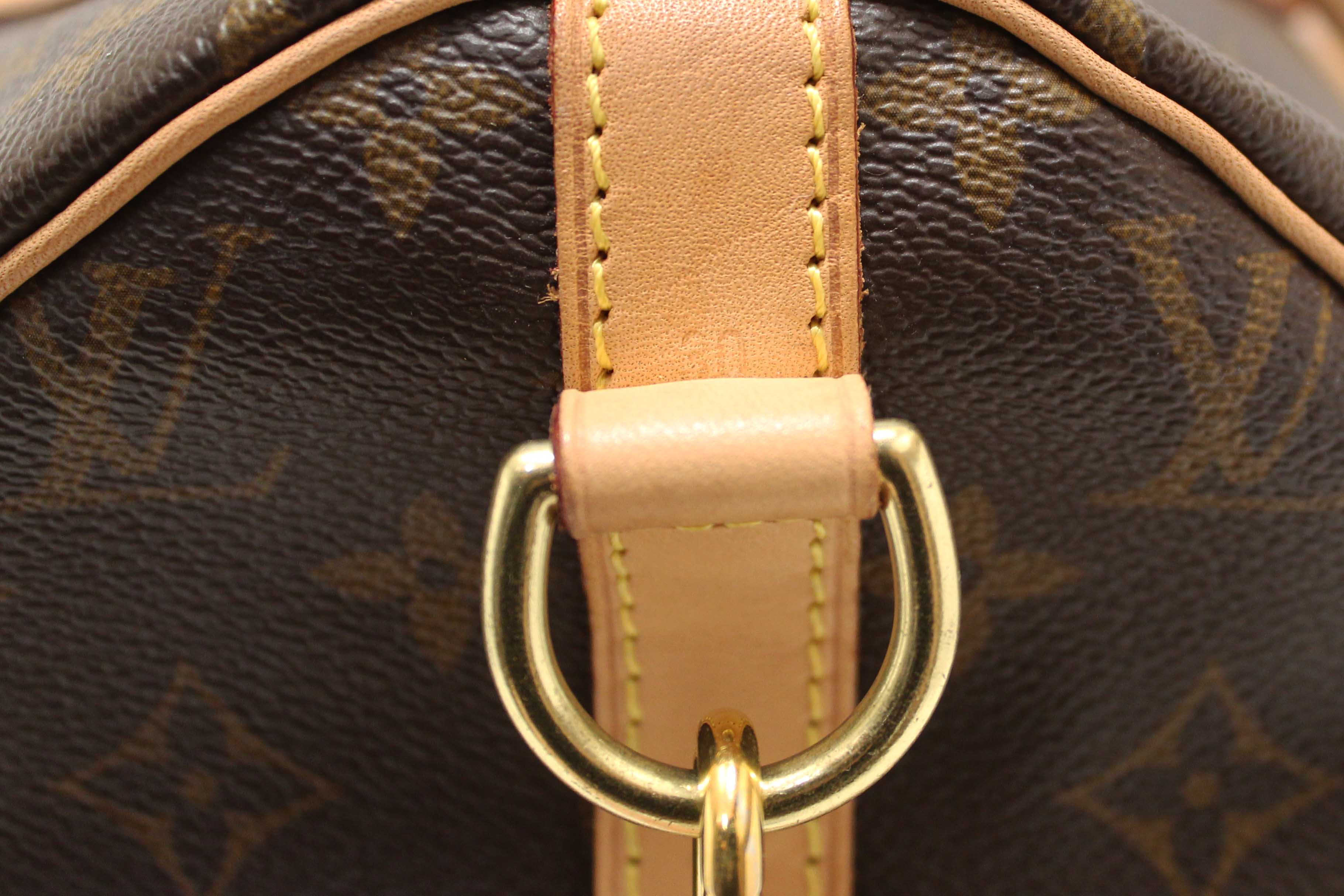 Authentic Louis Vuitton Classic Monogram Speedy Bandoulière 30 Bag