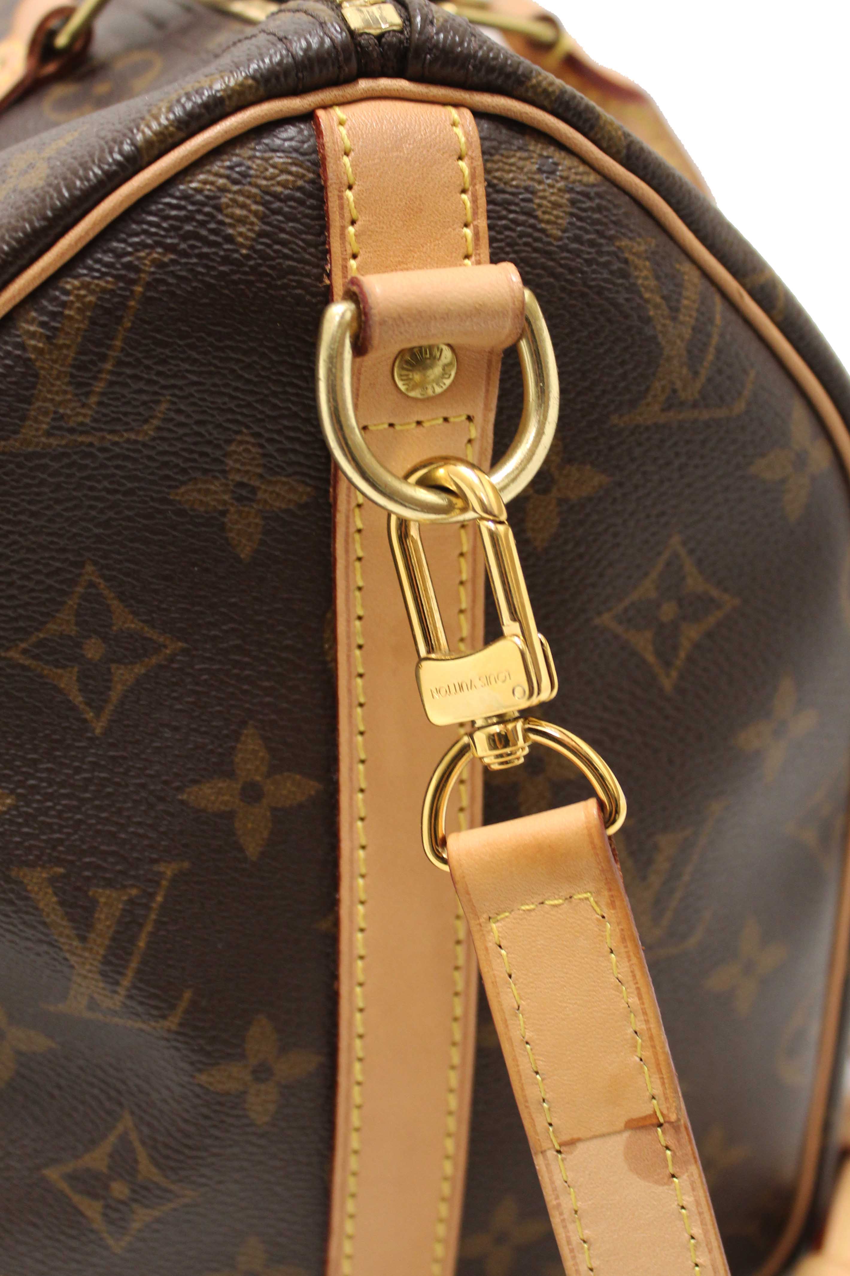 Authentic Louis Vuitton Classic Monogram Speedy Bandoulière 30 Bag