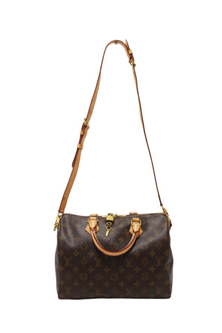 Authentic Louis Vuitton Classic Monogram Speedy Bandoulière 30 Bag