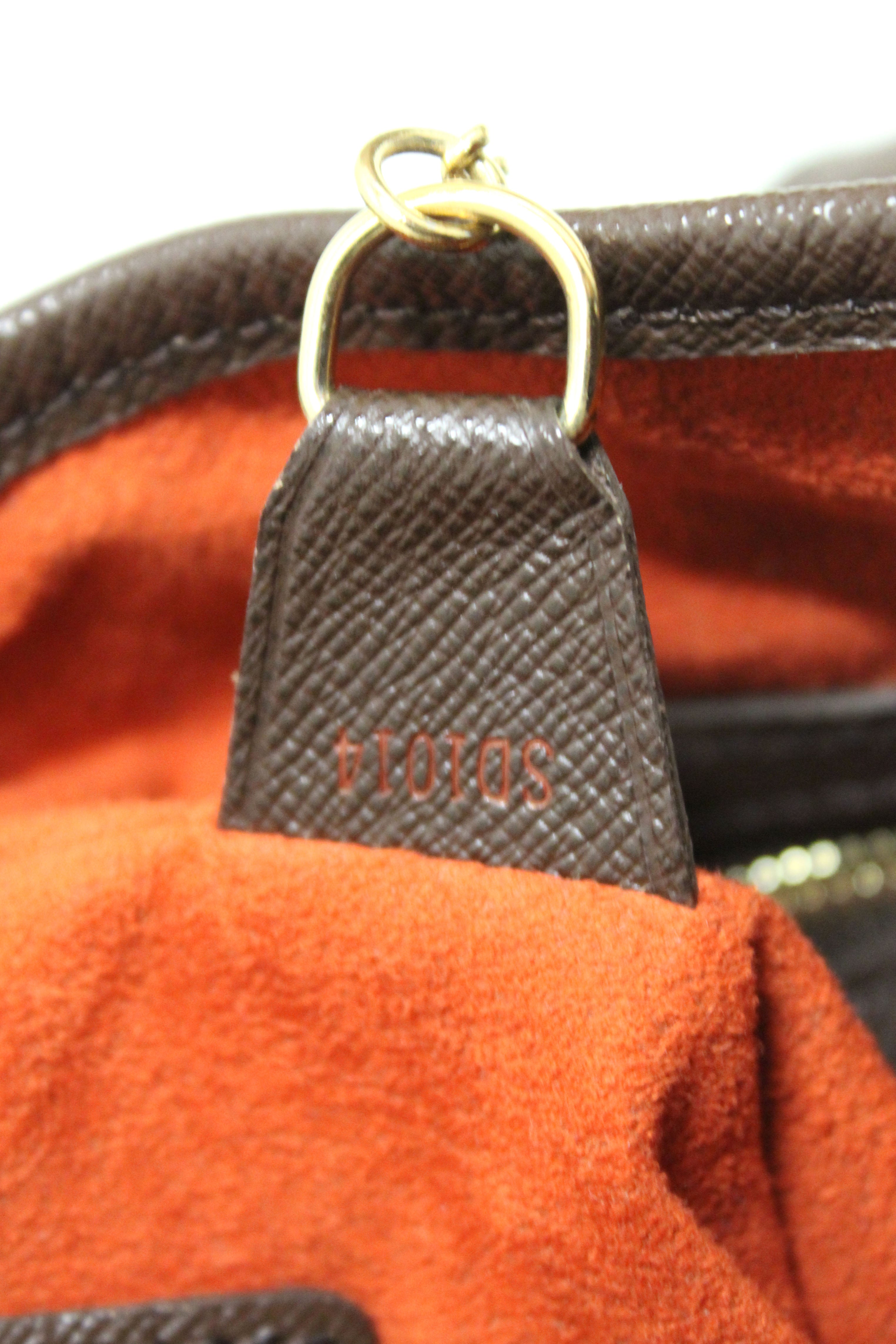 LOUIS VUITTON Damier Ebene Marais Bucket Shoulder Bag PM AR0938 –  LuxuryPromise