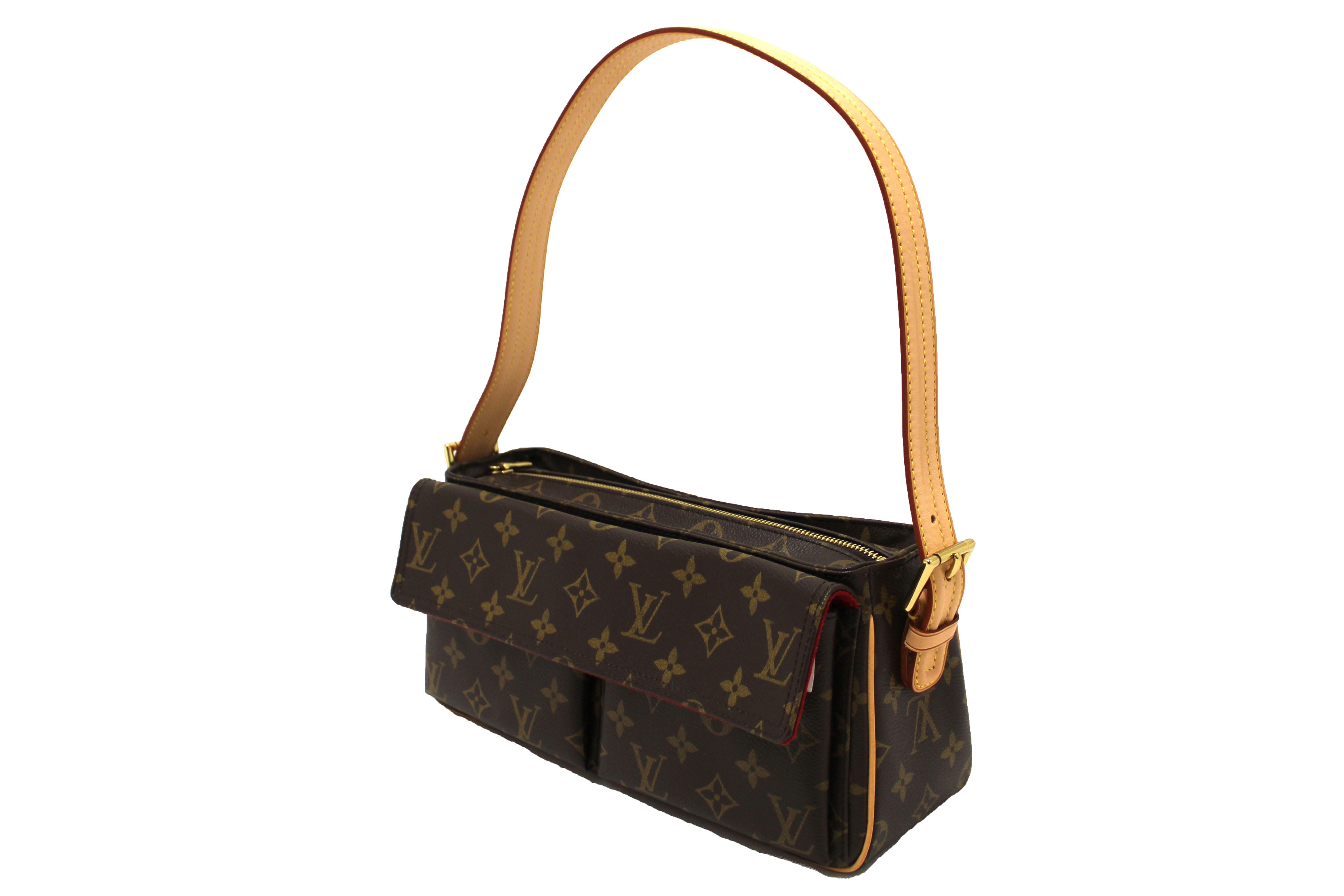 Authentic NEW Louis Vuitton Classic Monogram Viva-Cite MM Shoulder Bag