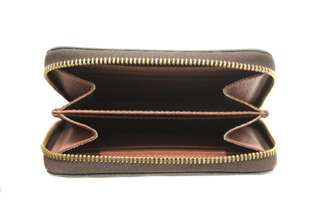 Authentic Louis Vuitton Classic Monogram Zippy Coin Purse
