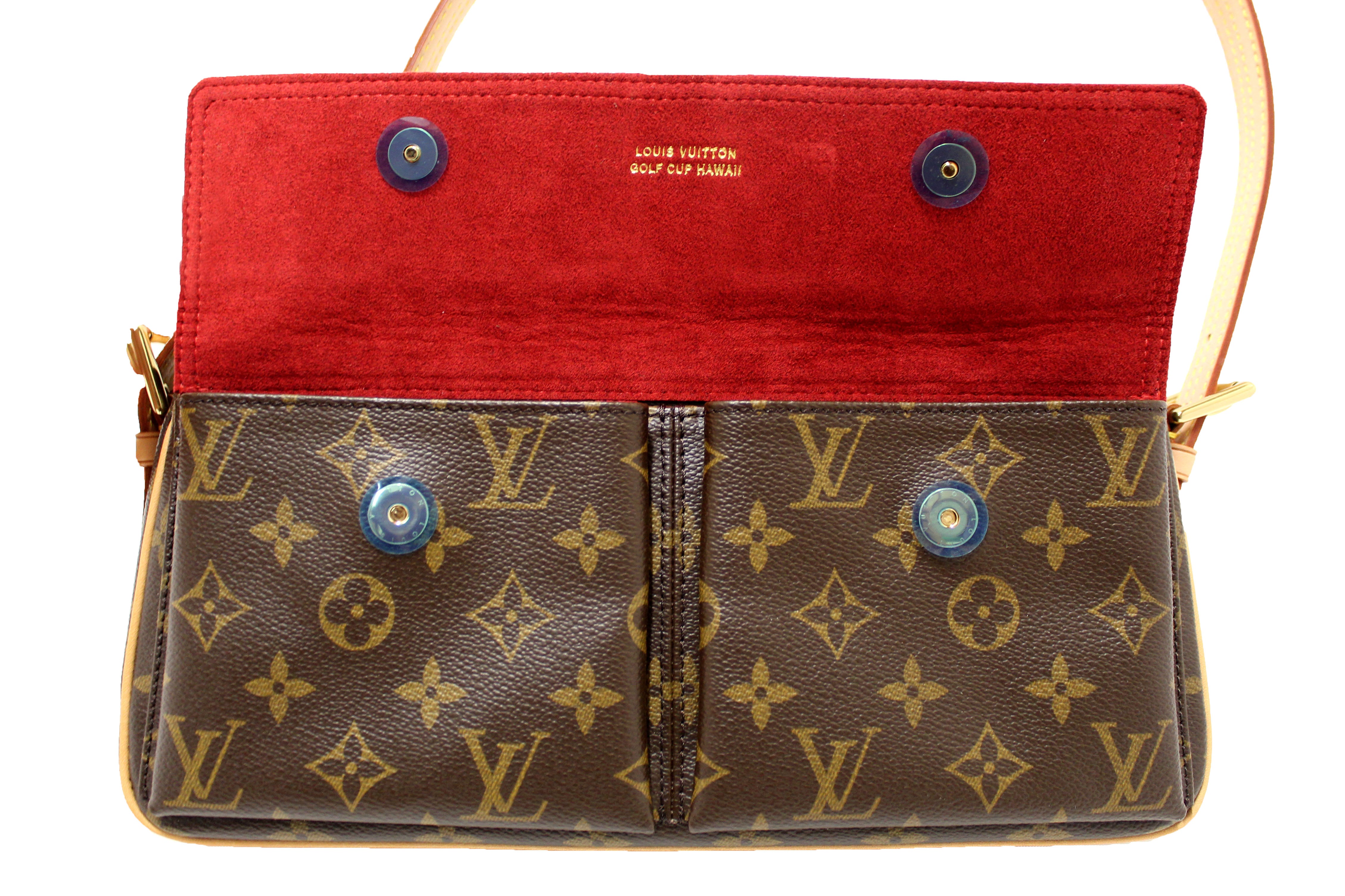 Authentic NEW Louis Vuitton Classic Monogram Viva-Cite MM Shoulder Bag