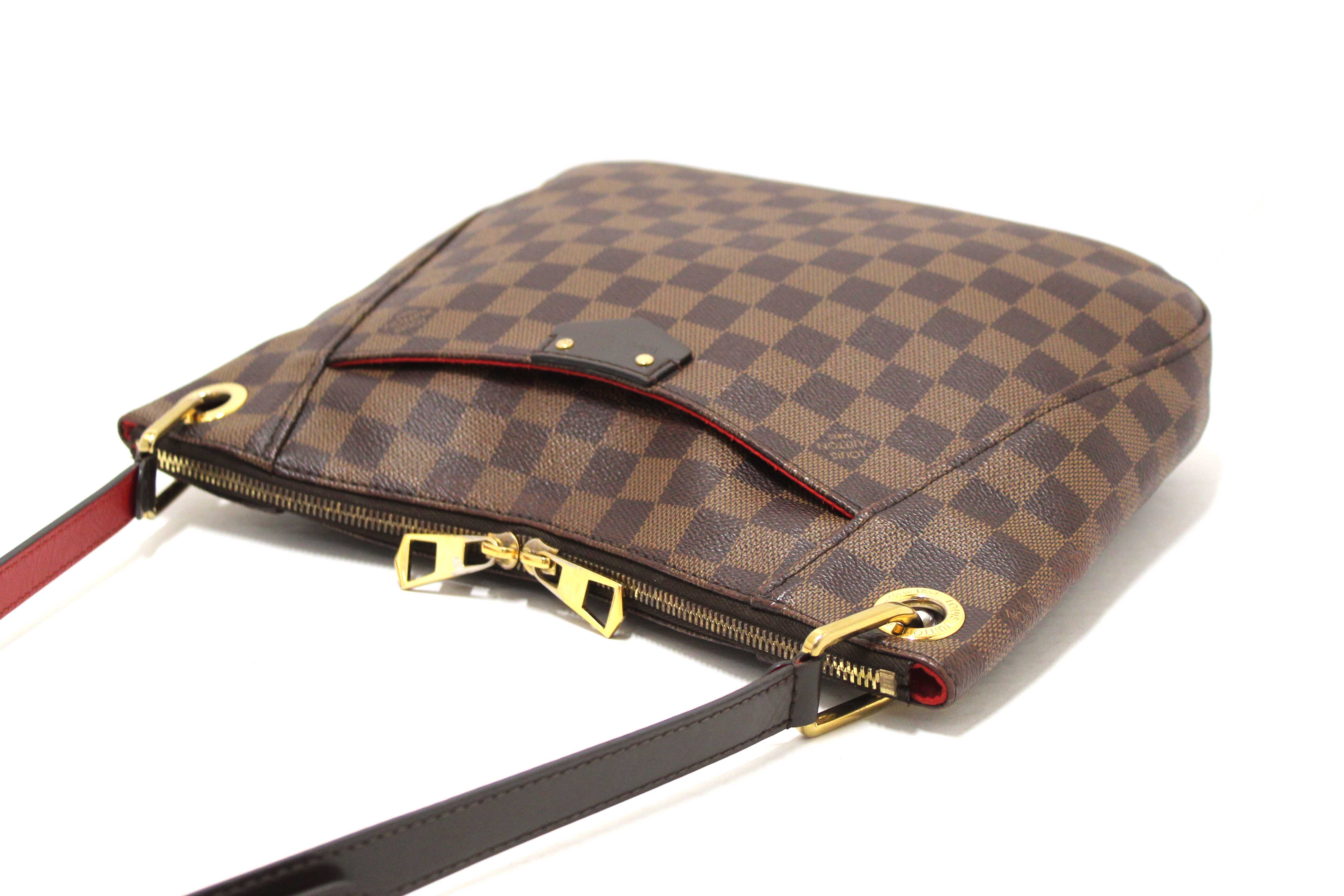 Authentic Louis Vuitton Damier Ebene South Bank Besace Messenger Bag