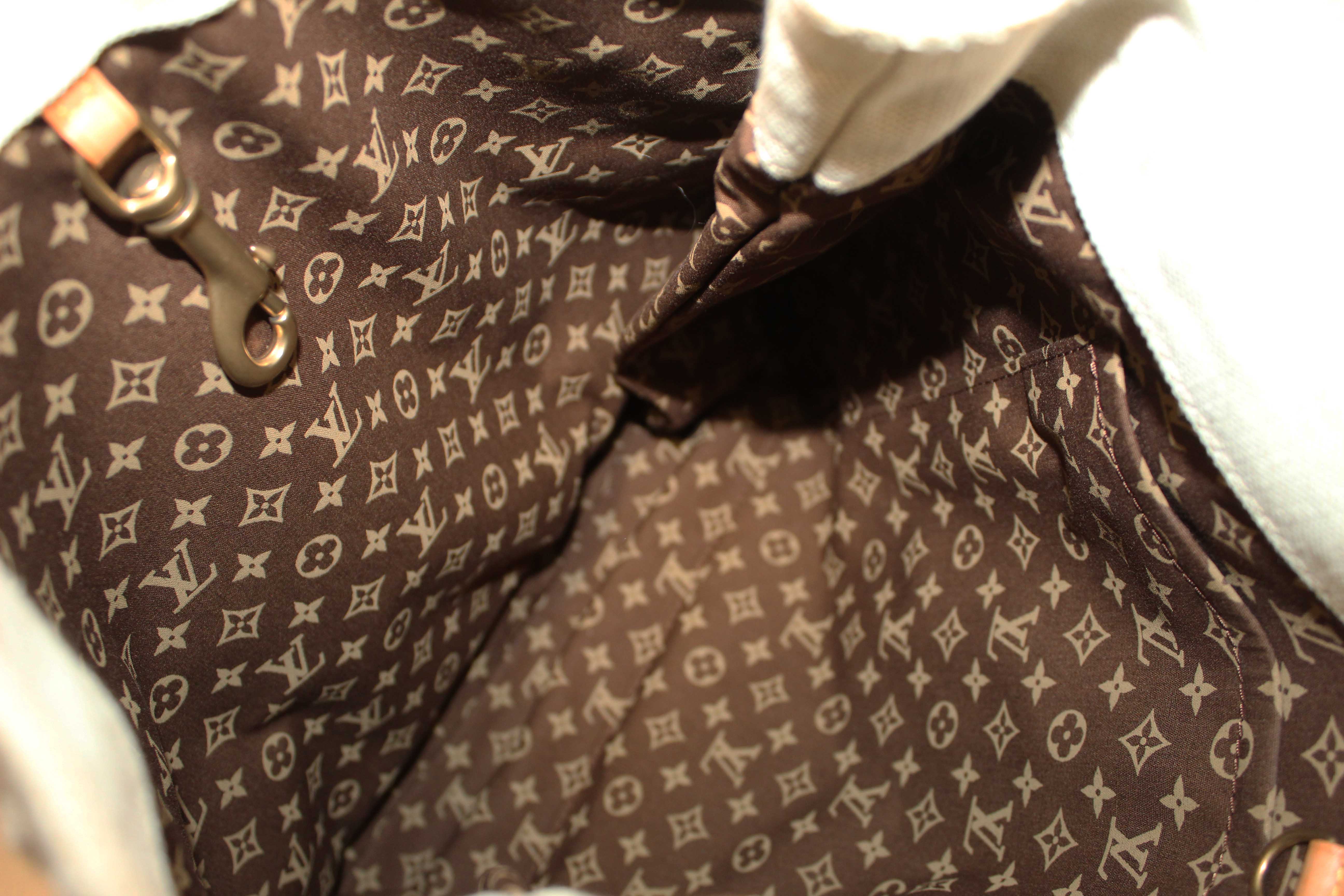 Authentic Louis Vuitton Limited Edition Yellow Toile Globe Shoppers Cabas MM Tote Bag