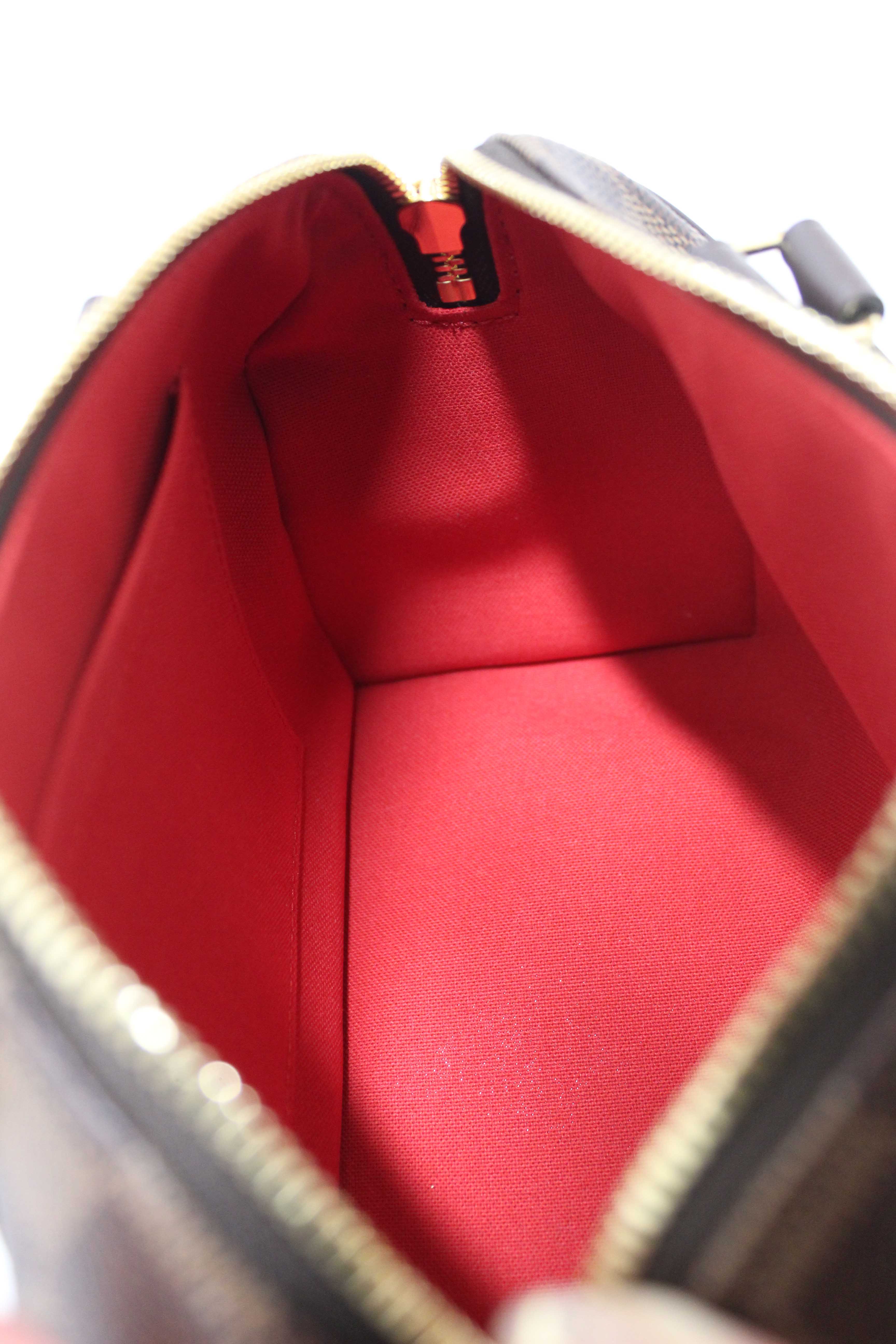 NEW Authentic Louis Vuitton Damie Ebene Speedy 20 Bandoulière Bag