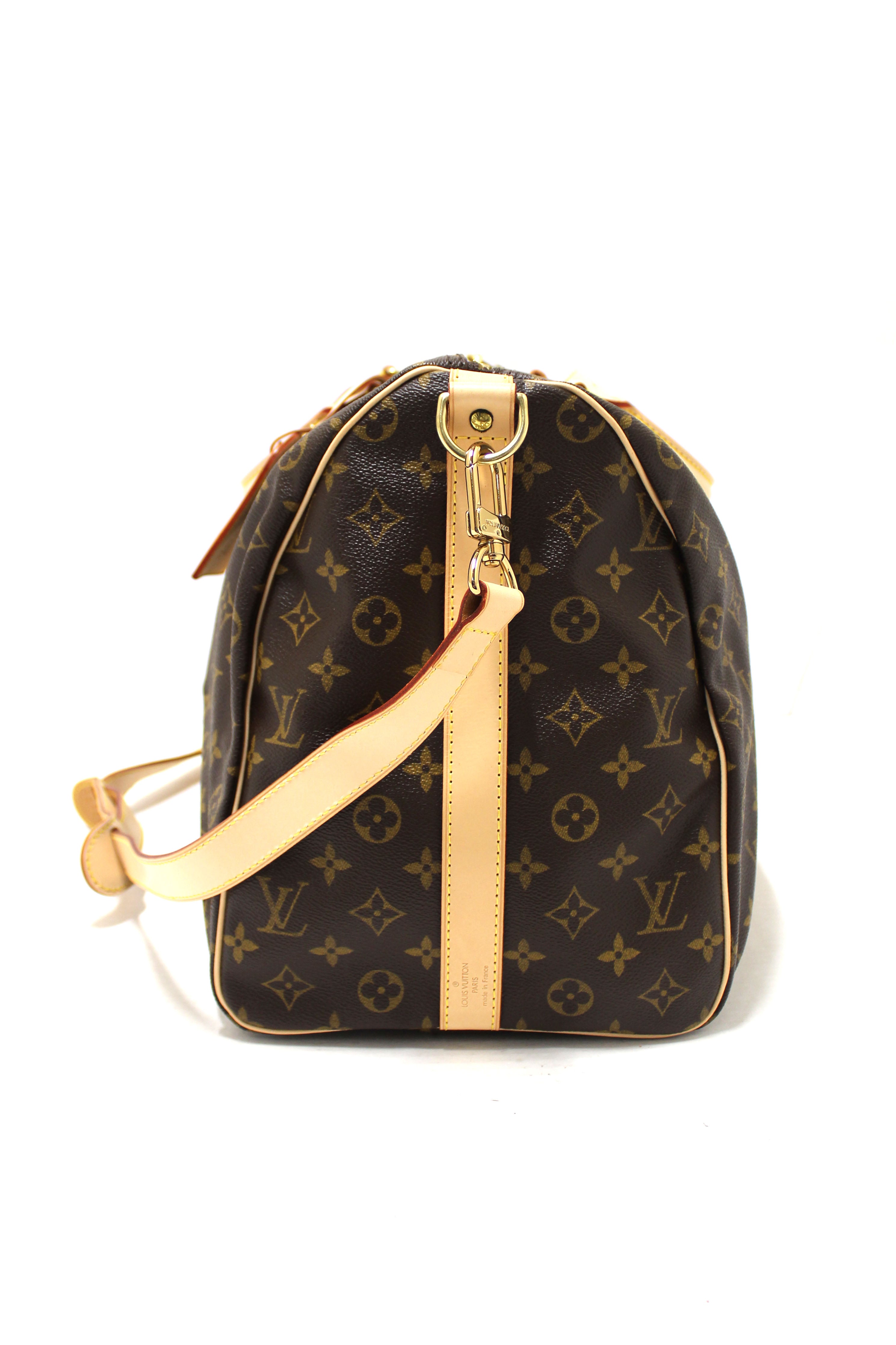 Authentic NEW Louis Vuitton Classic Monogram Keepall 50 Travel Bag