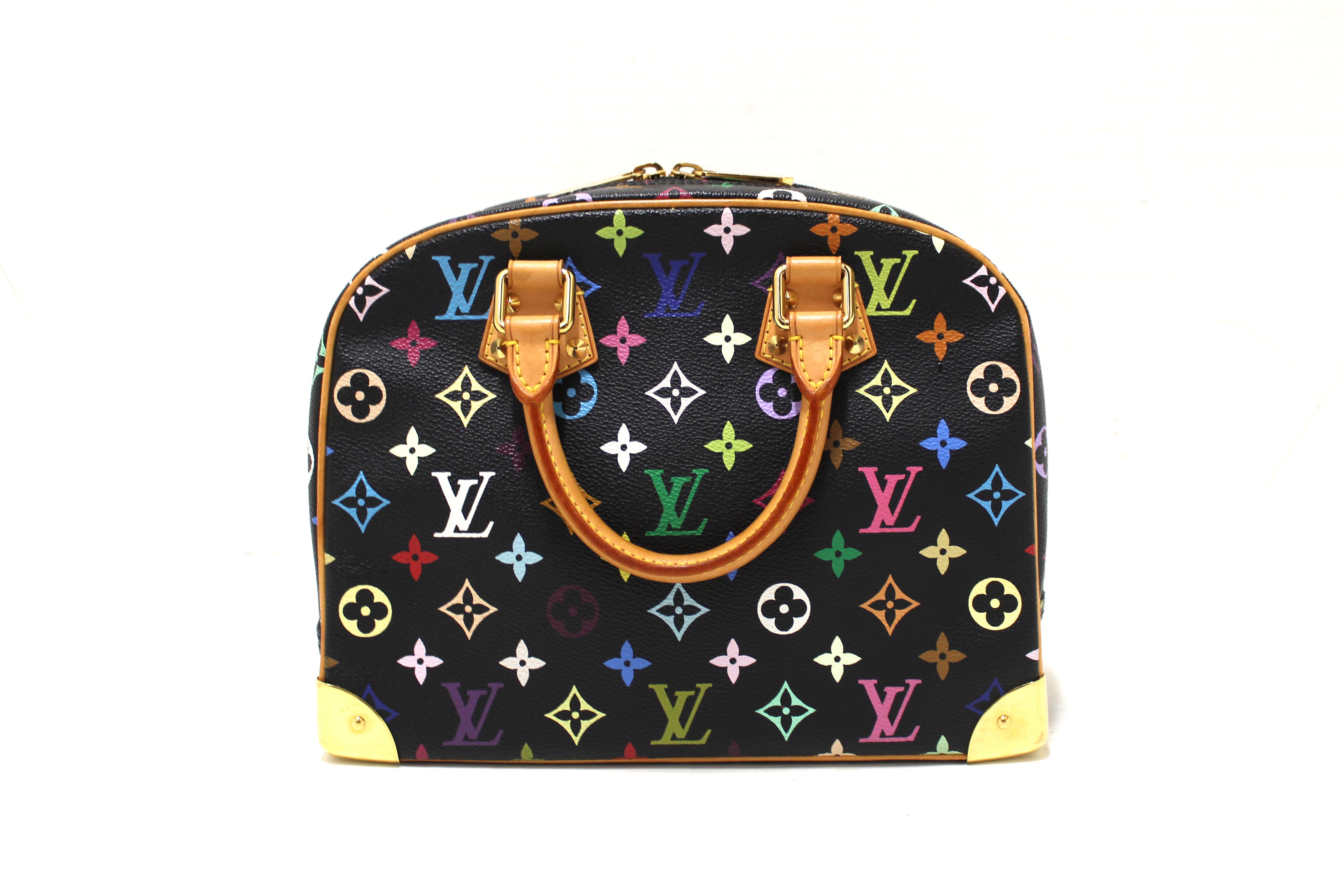 White Louis Vuitton Monogram Multicolore Trouville Handbag – RvceShops  Revival