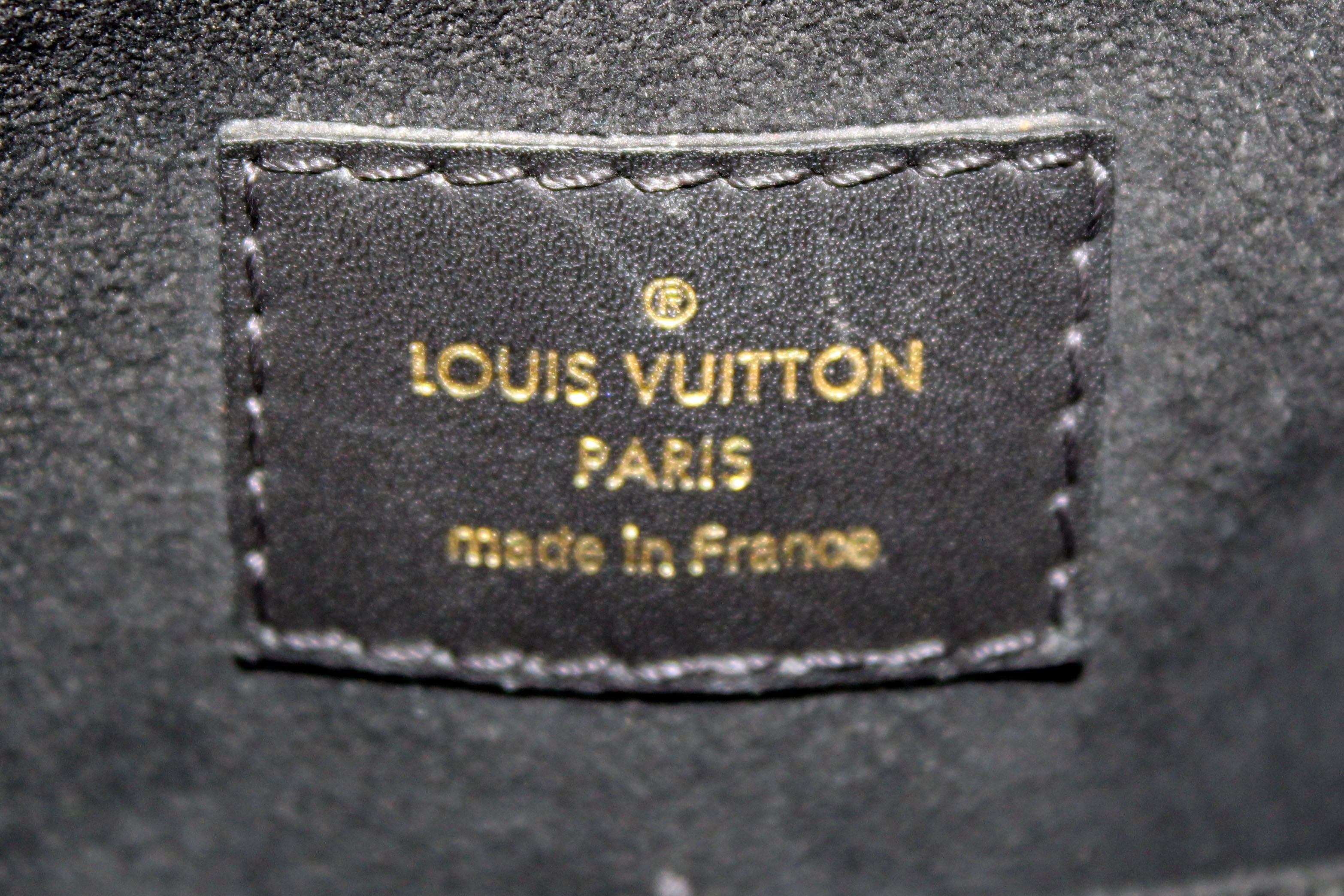 Authentic Louis Vuitton Classic Monogram Soufflot MM Handbag