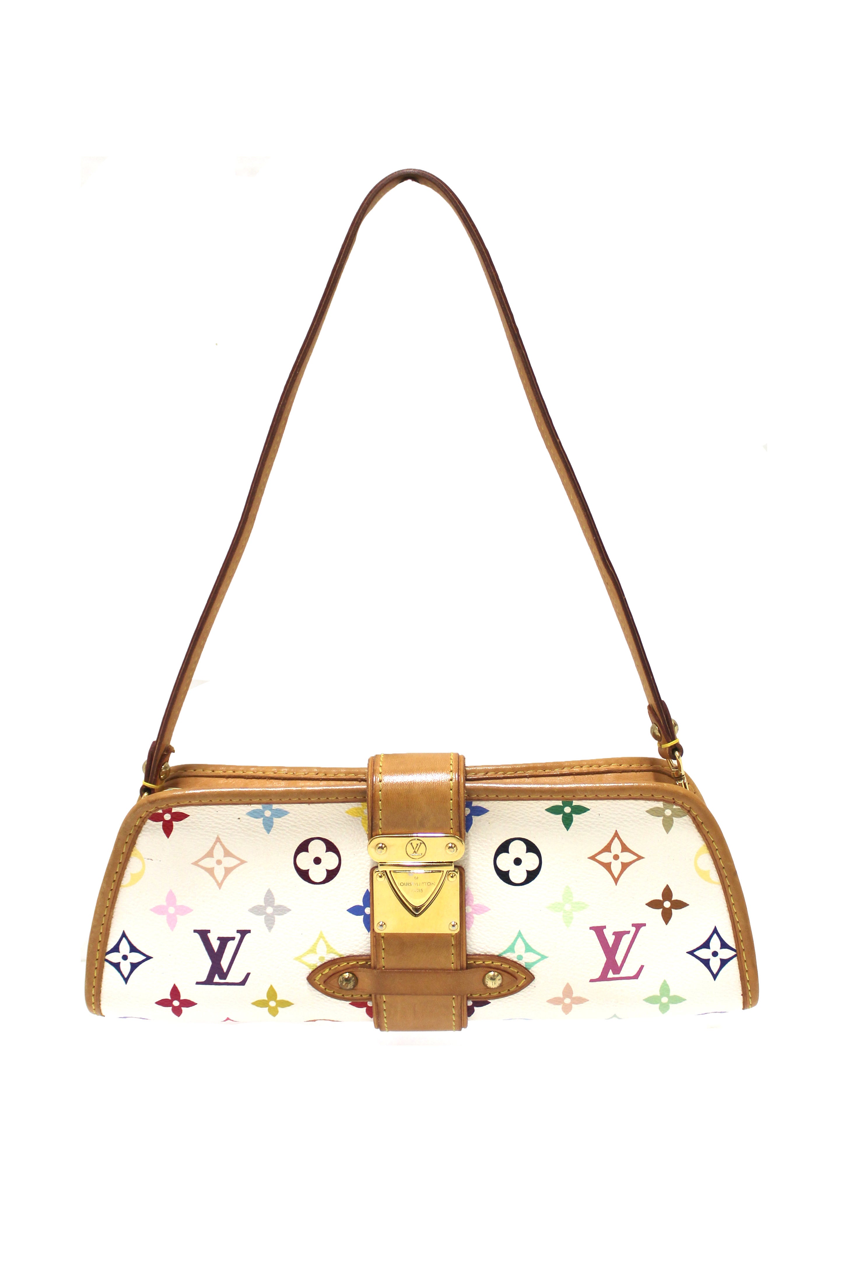 Louis Vuitton, Bags, Authentic Louis Vuitton Shirley Monogram Multicolor  Handbag