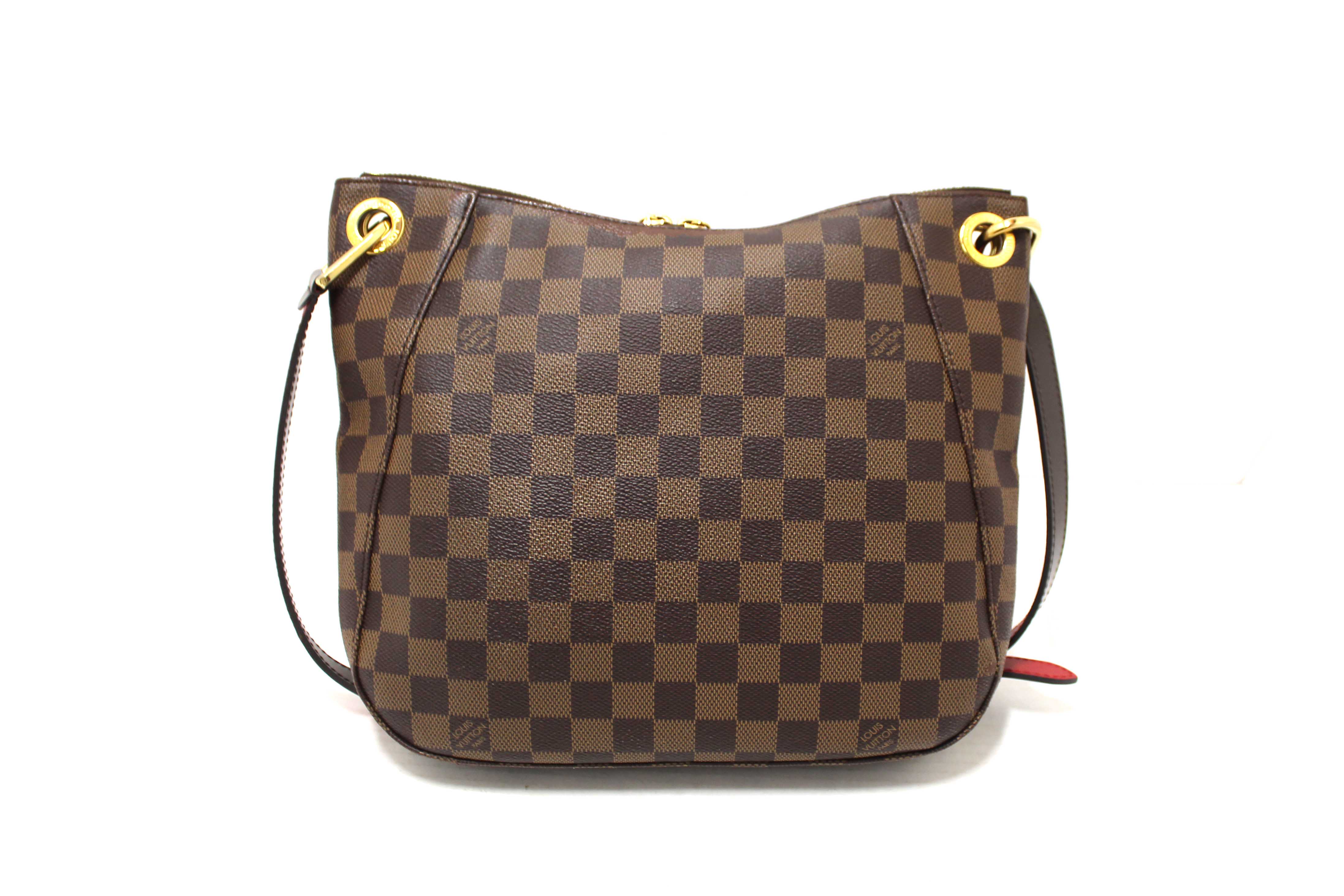Authentic Louis Vuitton Damier Ebene South Bank Besace Messenger Bag