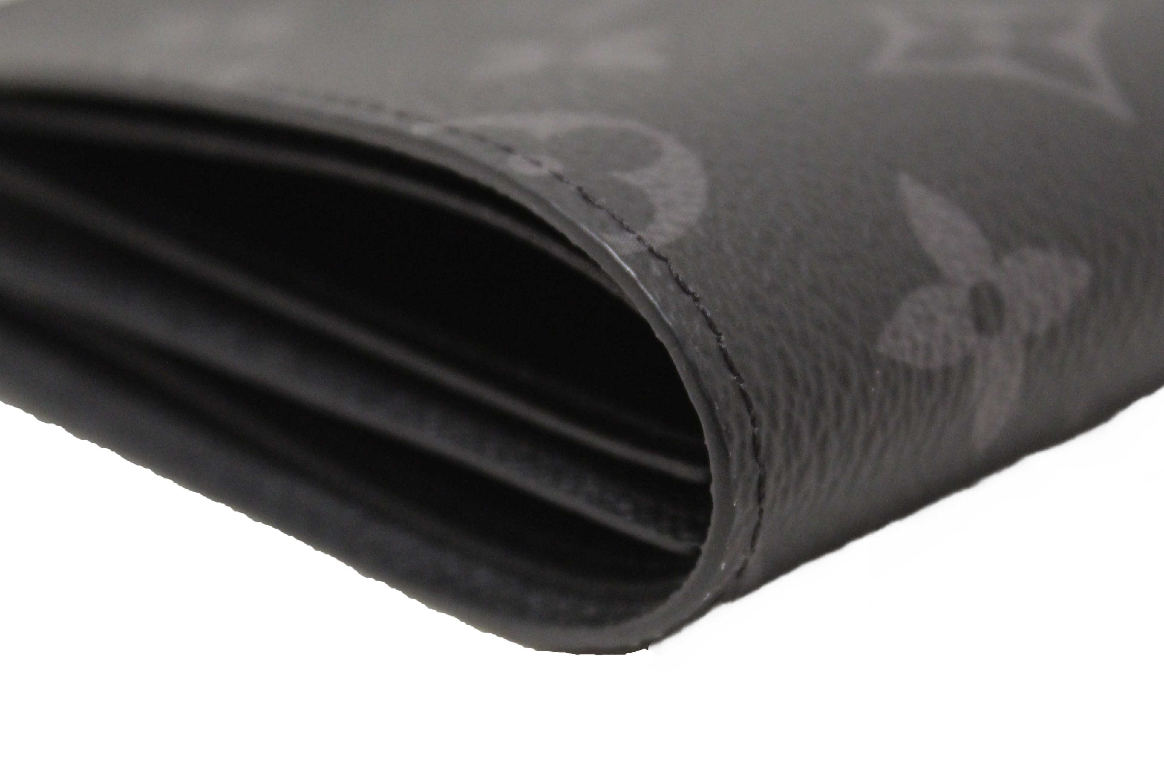 Authentic NEW Louis Vuitton Monogram Eclipse Canvas Slender Men's Wallet